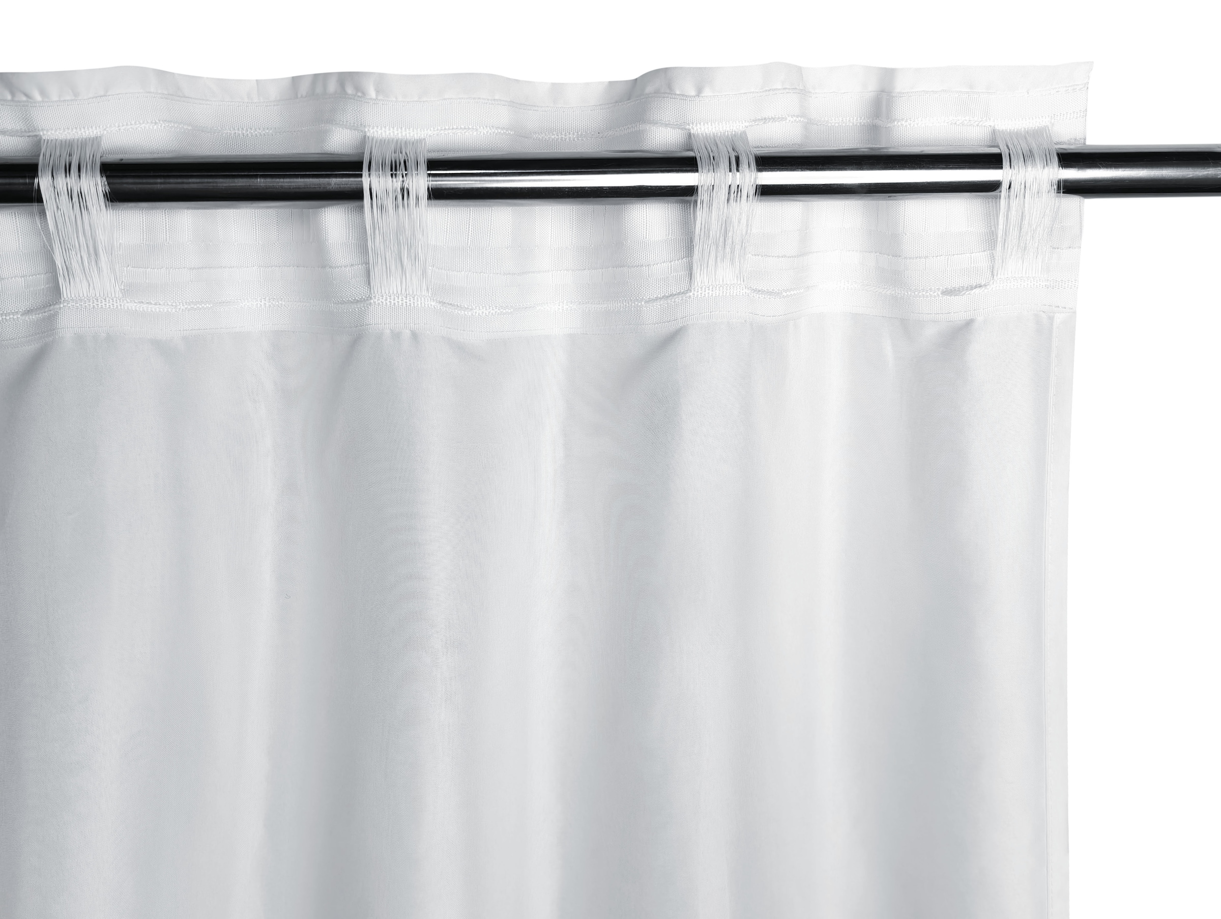 OTTO home Gardine »Nannette« Multifunktionsband 1 Stk. tlg. halbtransparent, gemustert, pflegeleicht, verschiedene Größen,