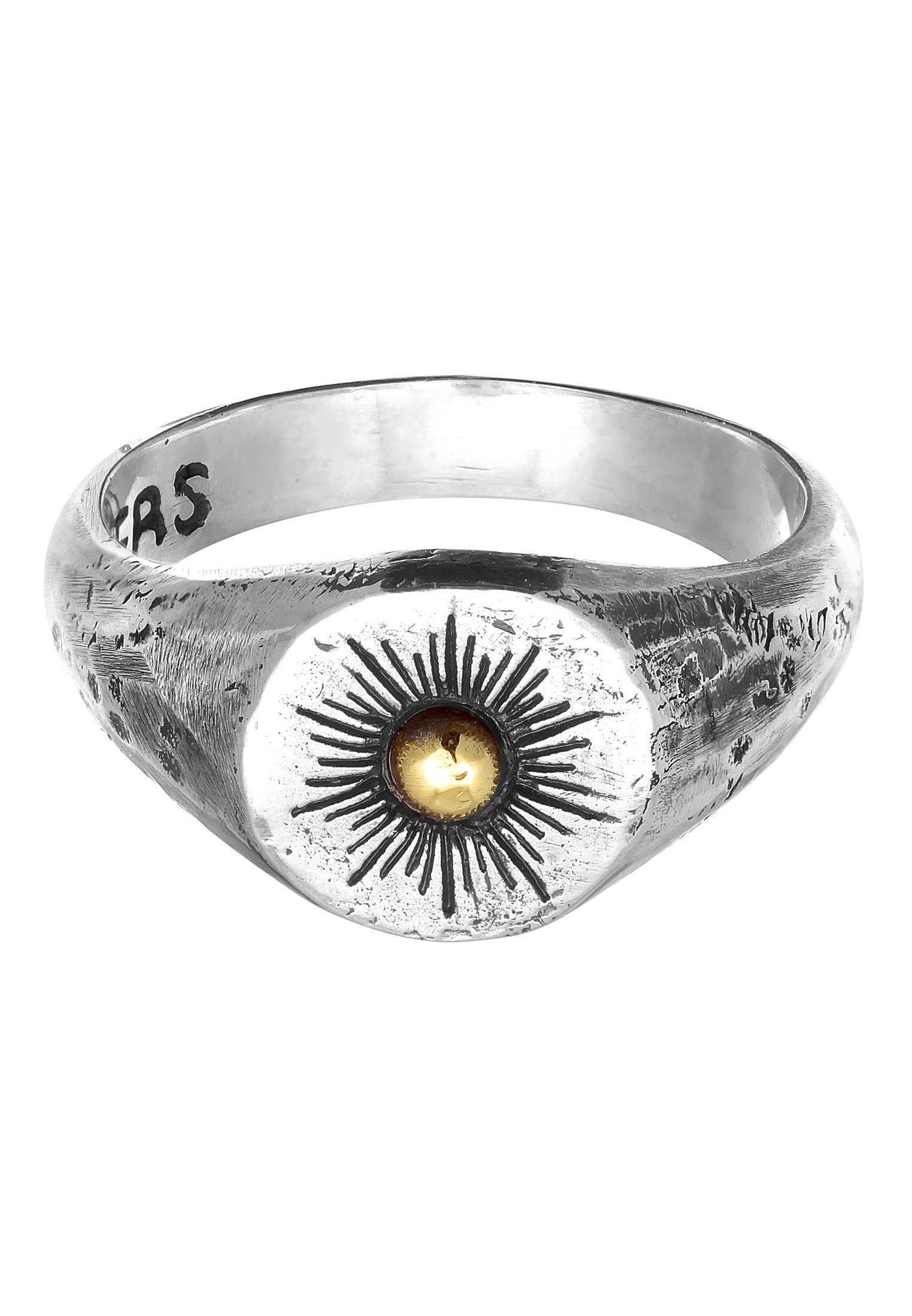 HAZE & GLORY Siegelring »Ring Siegelring - Sun Lover 925 Silber«