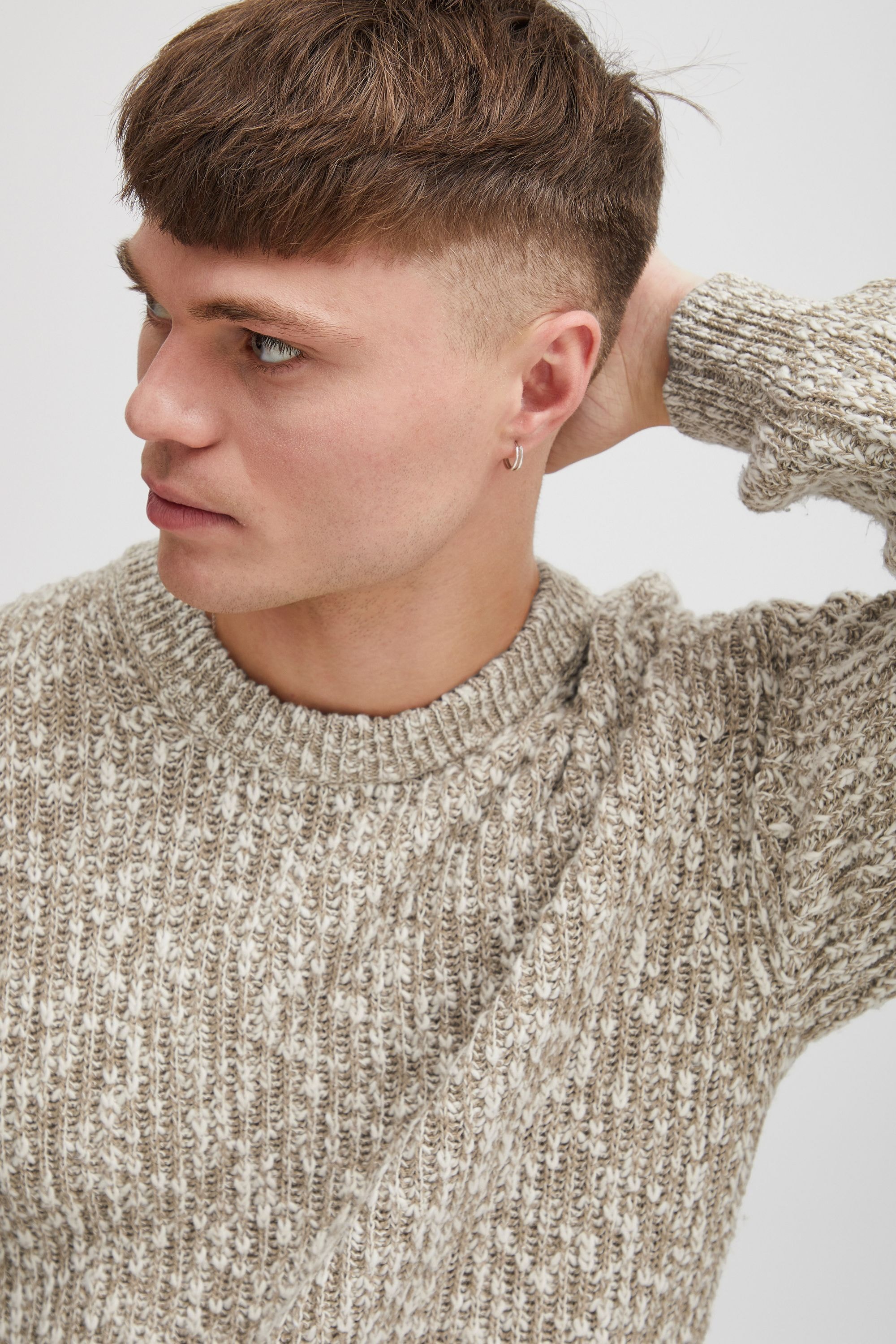 !Solid Strickfleece-Pullover »Strickpullover SDGubber«