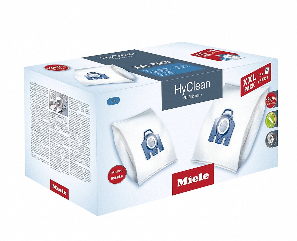 Miele Staubsaugerbeutel »GN XXL HyClean 3D XXL-Pack HyClean 3D Efficiency  GN« mit 3 Jahren XXL Garantie