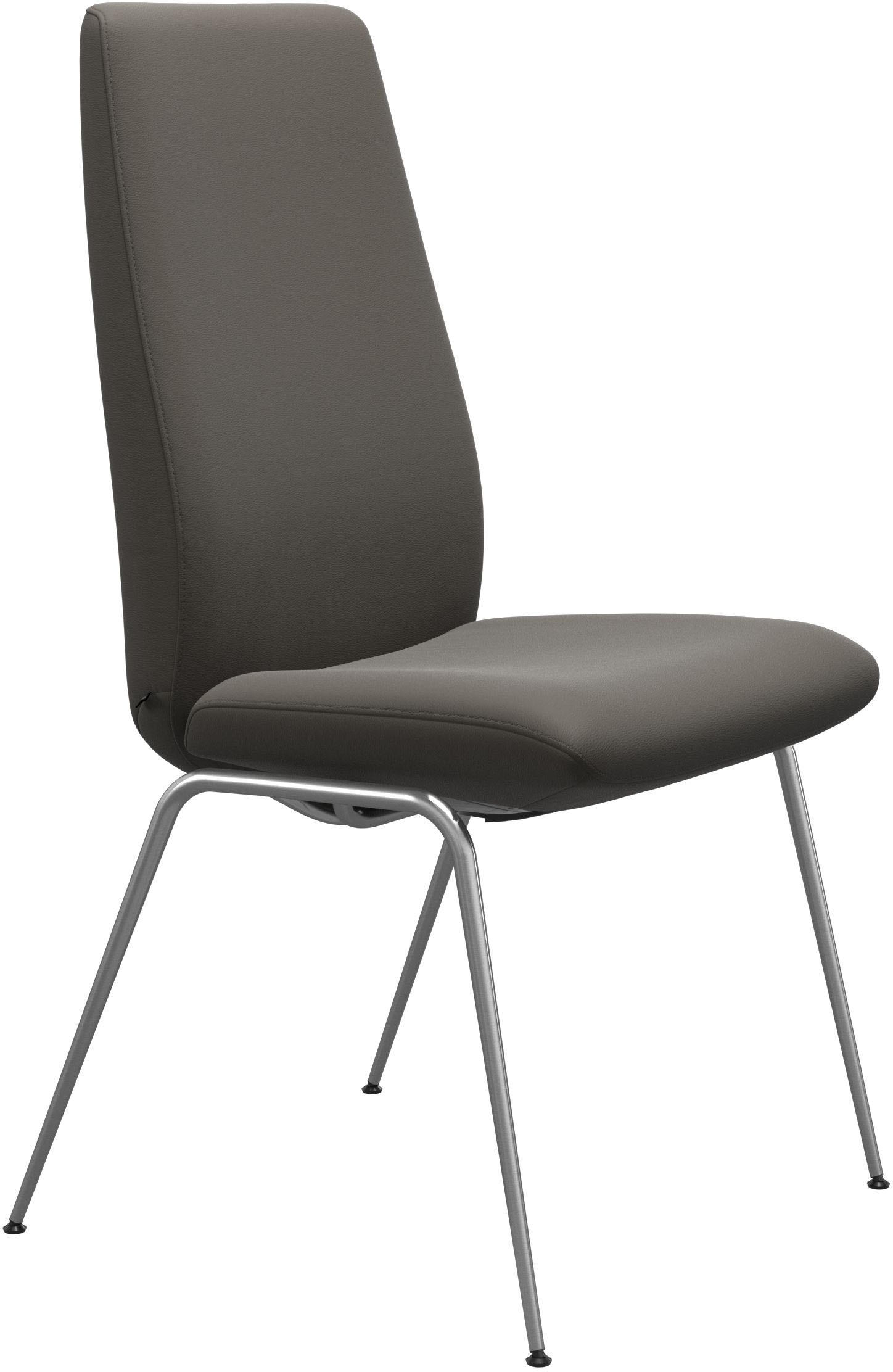 Stressless® Polsterstuhl »Laurel«, Leder PALOMA, High Back, Größe L, mit Beinen aus Stahl in Schwarz matt