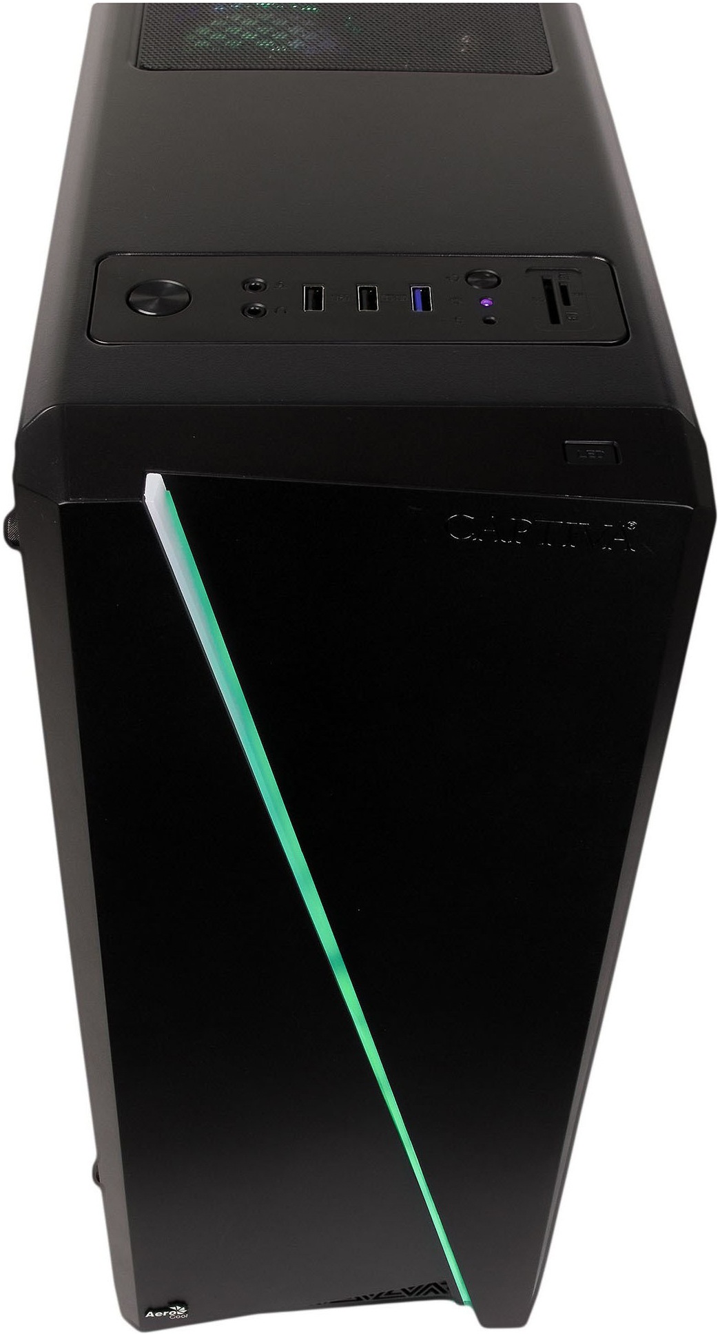 CAPTIVA Gaming-PC-Komplettsystem »Advanced Gaming R85-985 TFT Bundle« 27 ″ AMD Ryzen 5 GeForce RTX 4060 Ti 32 GB RAM 1.000 GB SSD