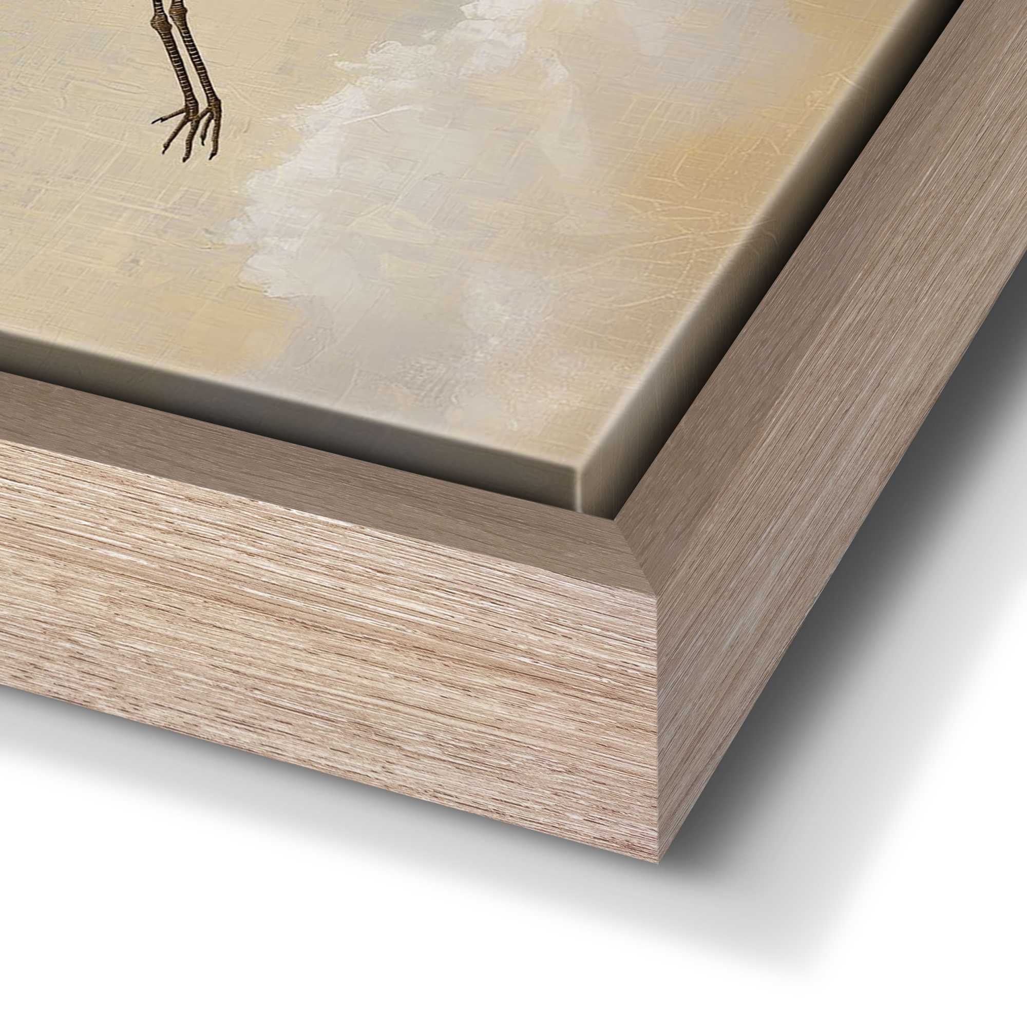 Reinders! Wandbild »Vögel im Mondlicht« Wohnzimmer - Braun - MDF - Tiere - 70x118 cm