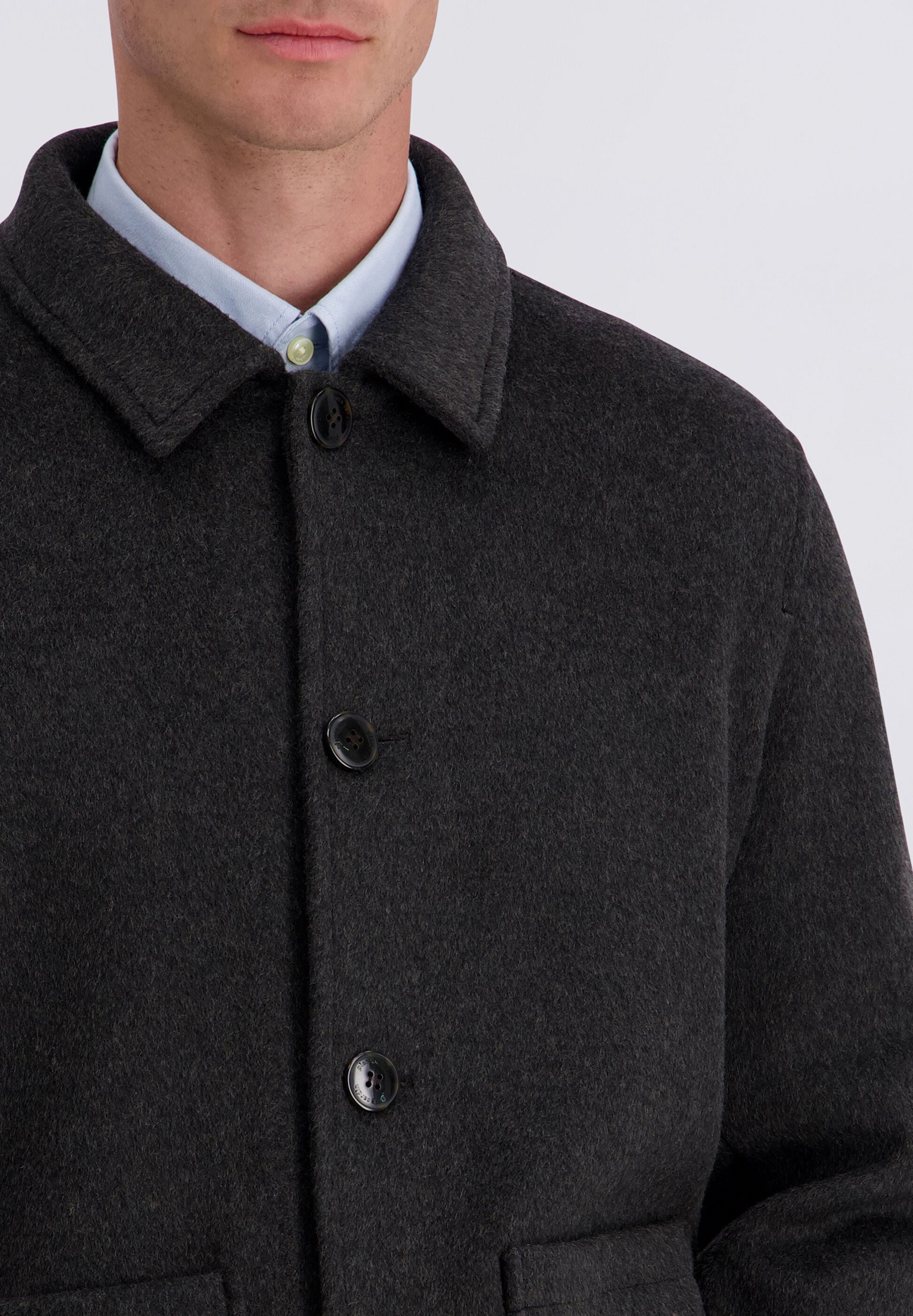 Pierre Cardin Cabanjacke »Pierre Cardin Jacke« ohne Kapuze mit Zwei-Wege-Taschen