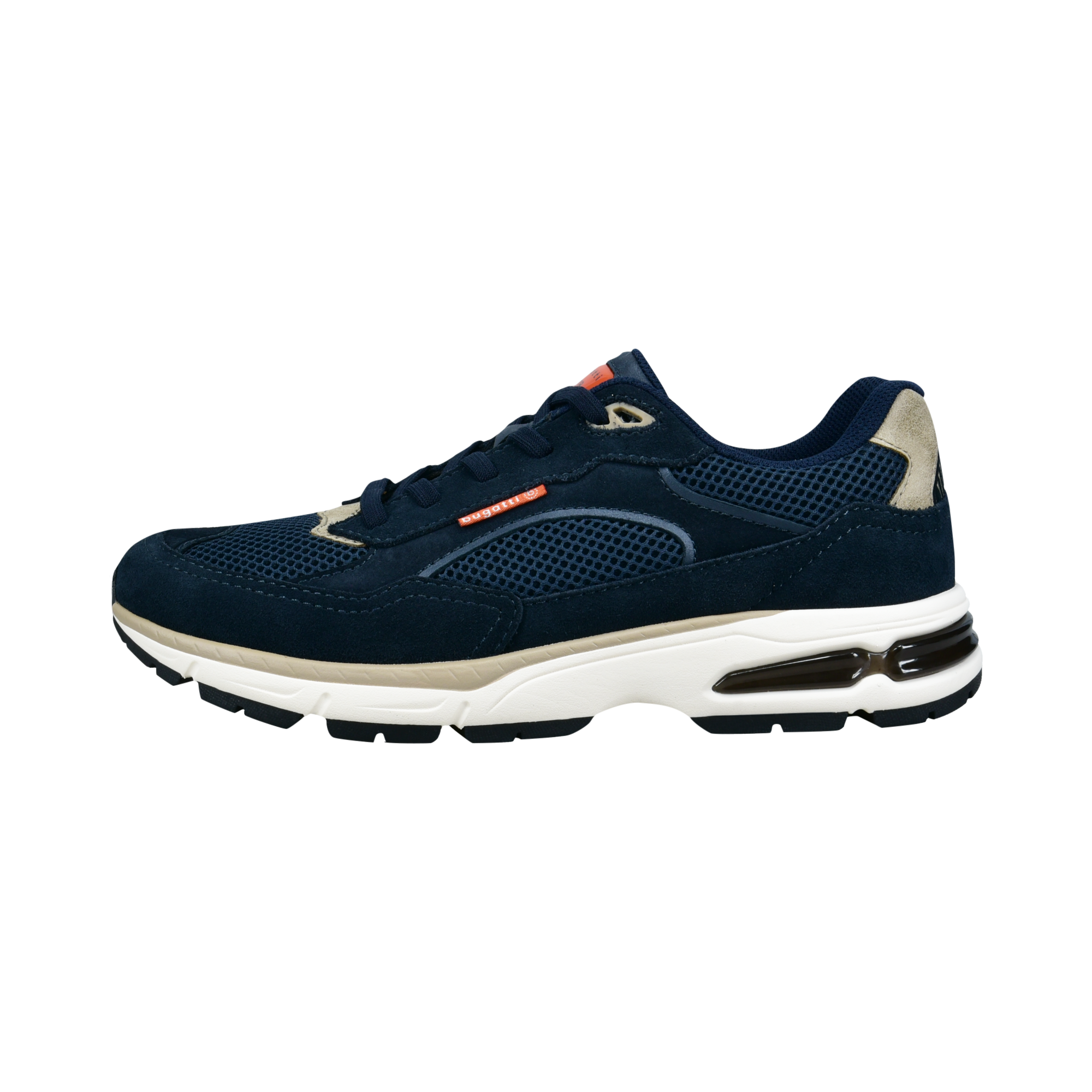 bugatti Sneaker  , Freizeitschuh, Halbschuh, Slipper mit Kontrast-Details