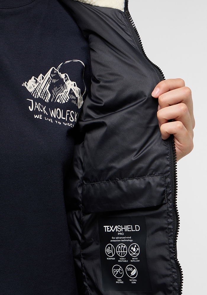 Jack Wolfskin Daunenmantel »NORDLICHT COAT W«