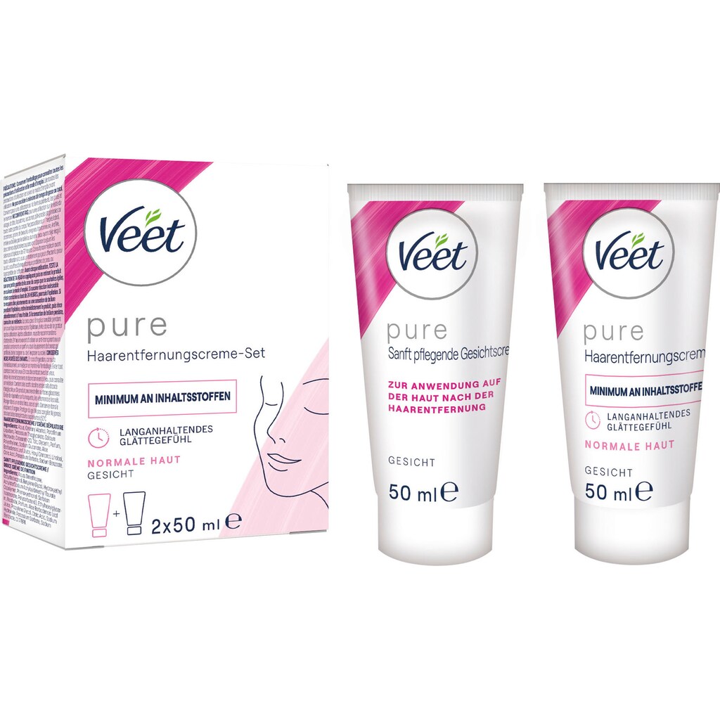 Veet Enthaarungscreme »Essential Inspirations Gesicht Set«