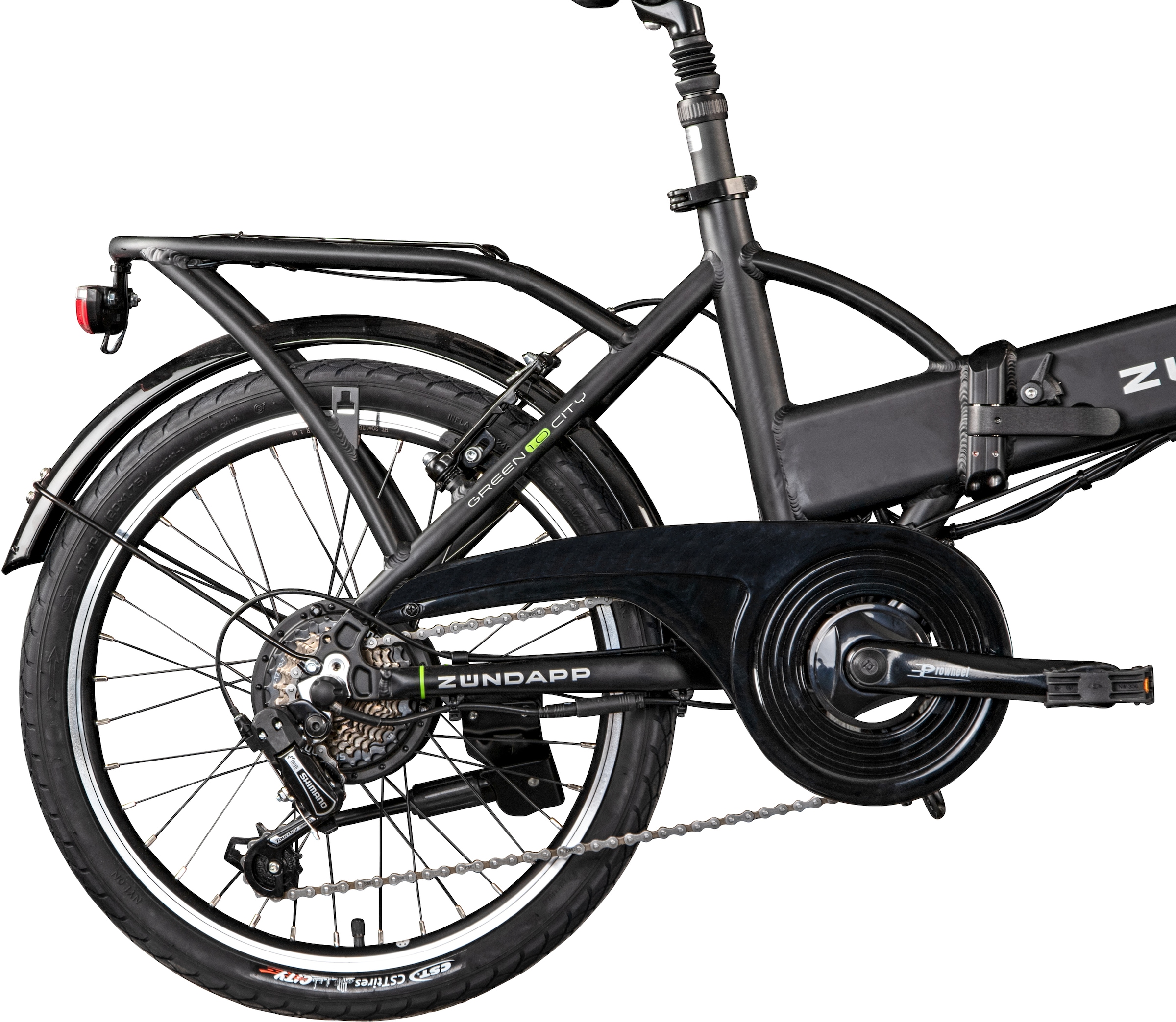 Zündapp E-Bike »Z101«, 6 Gang, Shimano, Tourney RD-TY300, Heckmotor 250 W, Pedelec, Elektrofahrrad für Damen u. Herren