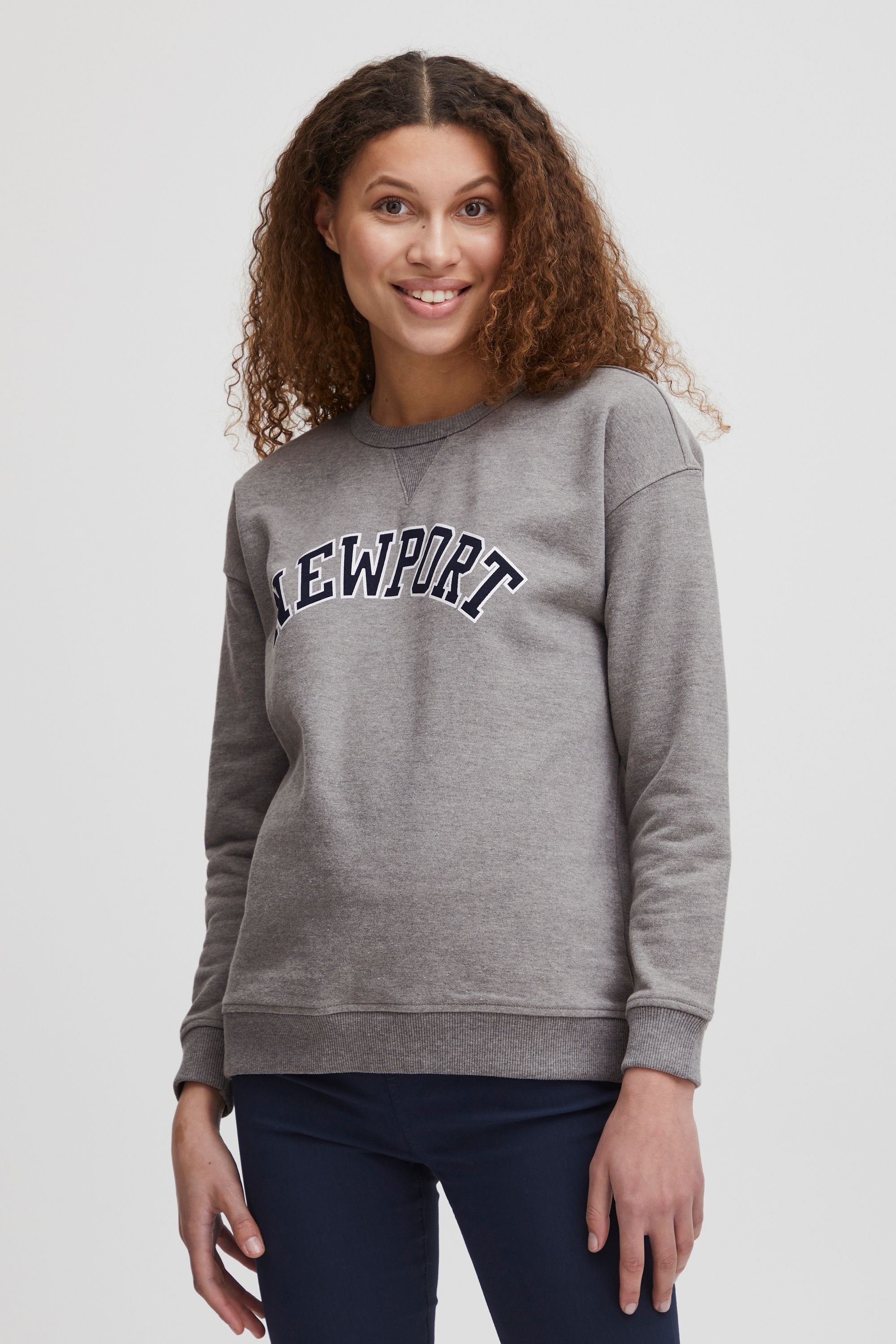 OXMO Rundhalspullover »Sweatshirt OXColeen«