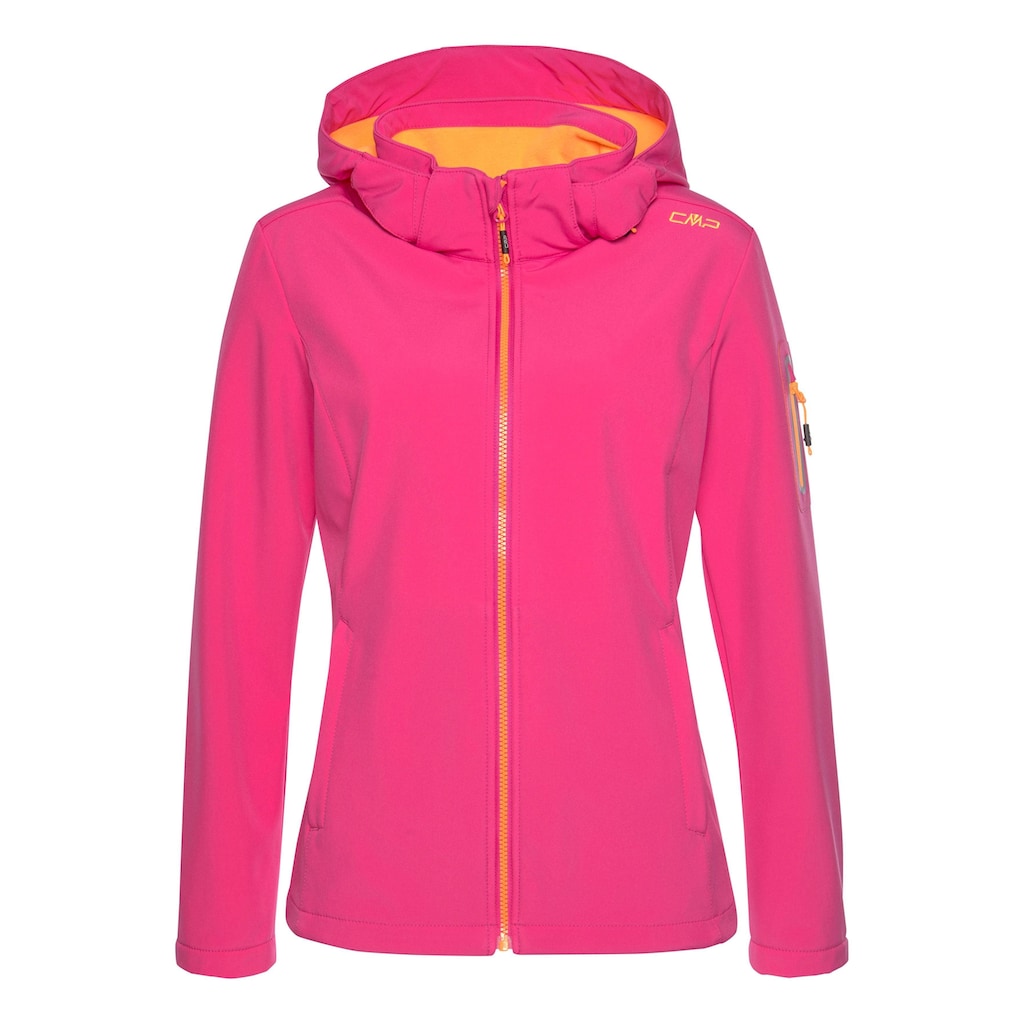 CMP Softshelljacke, mit Kapuze