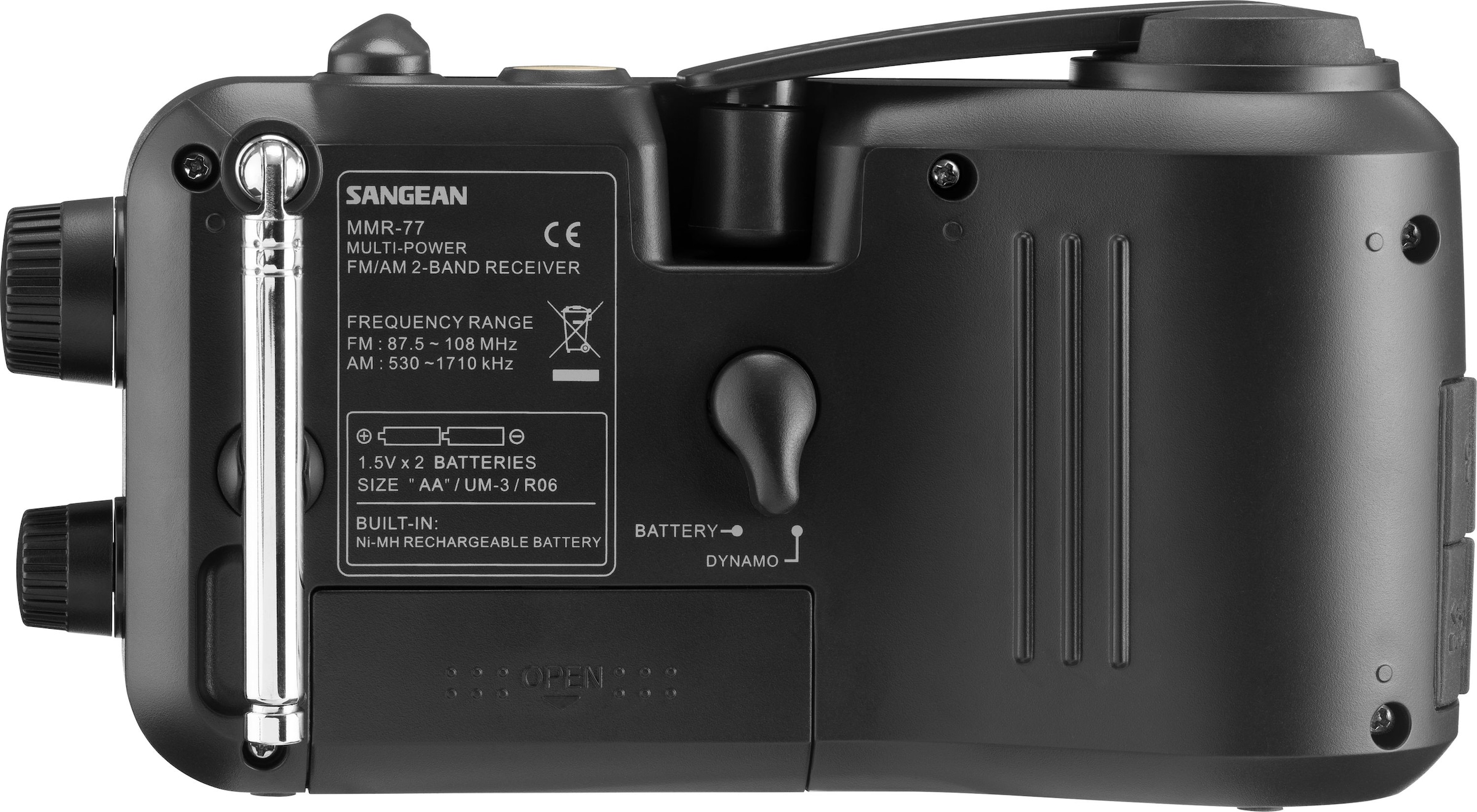 Sangean Radio »MMR-77«, (AM-Tuner-FM-Tuner)