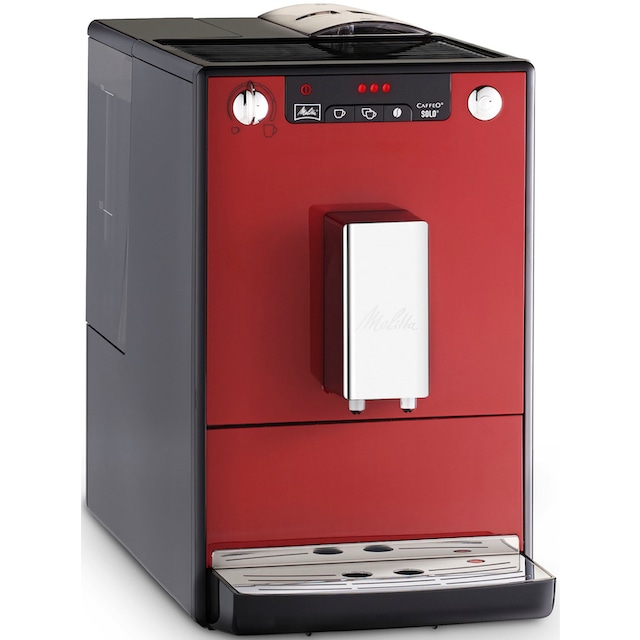 Melitta Kaffeevollautomat »Solo® E950-204, chili-red«, Perfekt für Café  crème & Espresso, nur 20cm breit mit 3 Jahren XXL Garantie | Kaffeevollautomaten