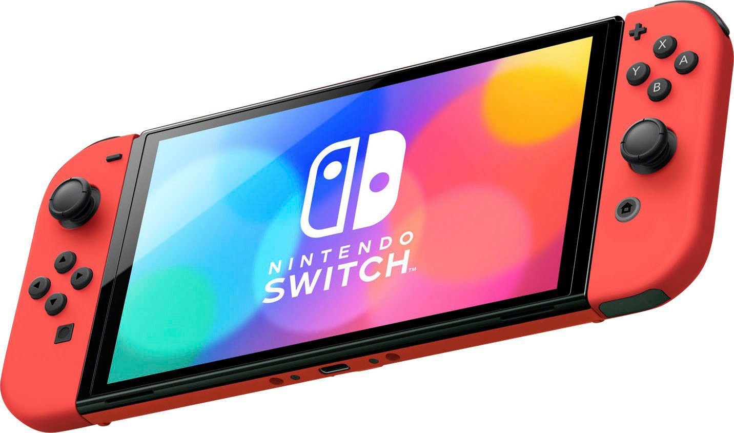 Nintendo Switch Spielekonsole »OLED Mario Edition + Super Mario Bros. Wonder«