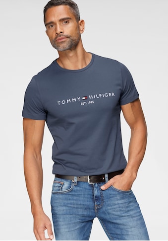 Tommy Hilfiger T-Shirt »TOMMY LOGO TEE«, aus reiner, nachhaltiger Baumwolle kaufen