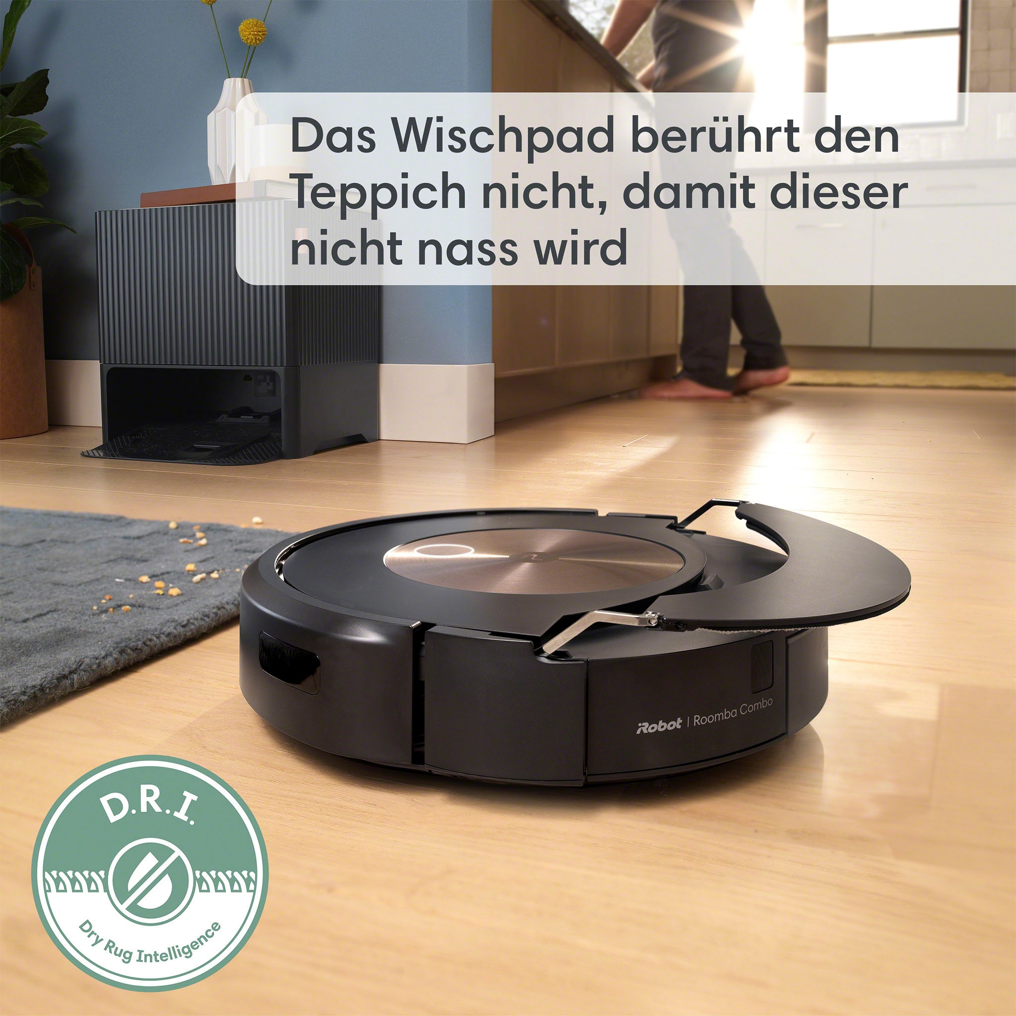 iRobot Nass-Trocken-Saugroboter »Roomba Combo j9+ (c9758)«