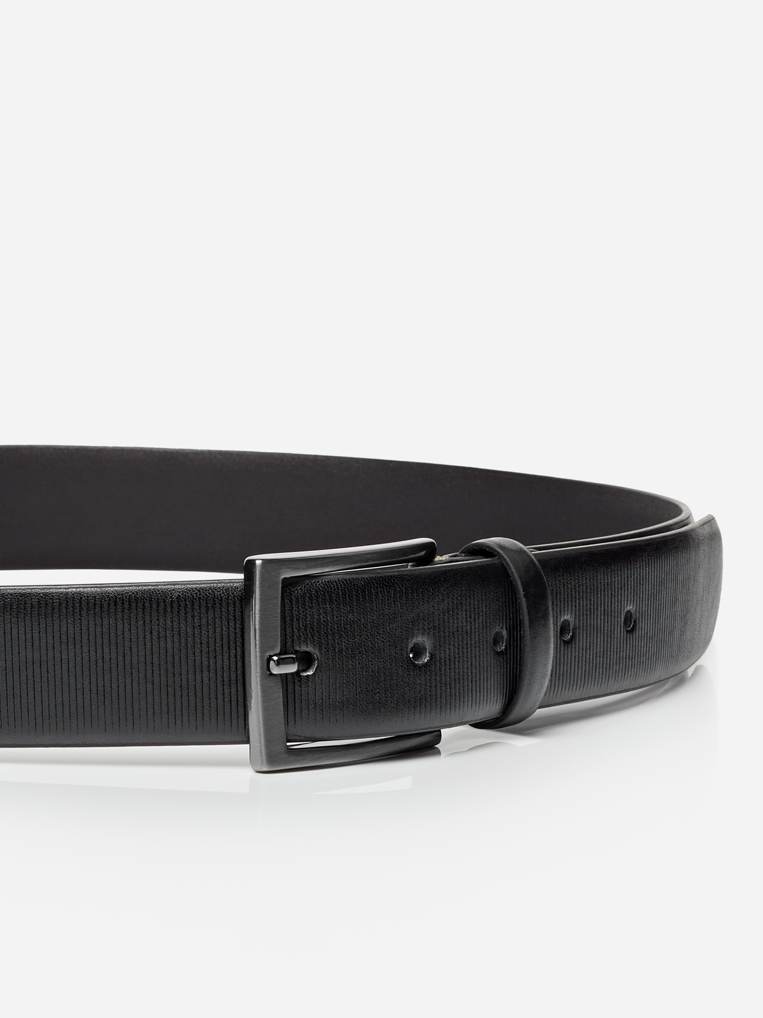 MONTI Ledergürtel »SALZBURG« mit silberfarbener Schließe