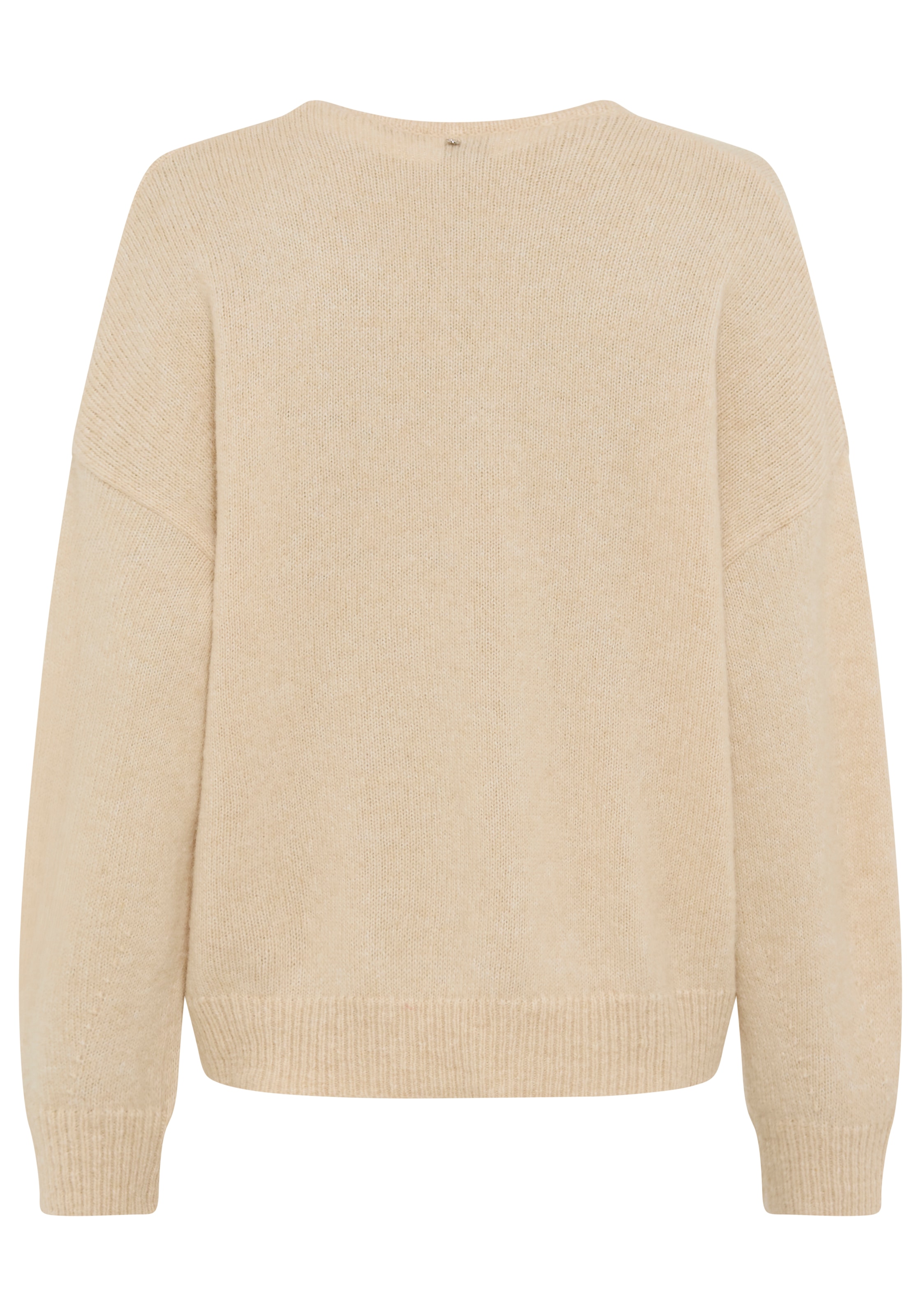 BOSS ORANGE Strickpullover »Fondyssa Premium Damenmode« im Relaxed Fit, V-Ausschnitt