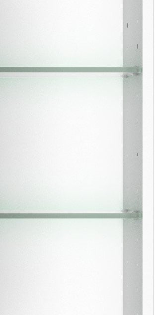 HELD MÖBEL Garantie Farben«, Jahren Spiegelschrank 3D-Effekt, XXL LED-Beleuchtung Inklusive online und Breite 80 Ausführungen »Trento, | mit 3 mit Spiegeltüren, kaufen verschiedene cm