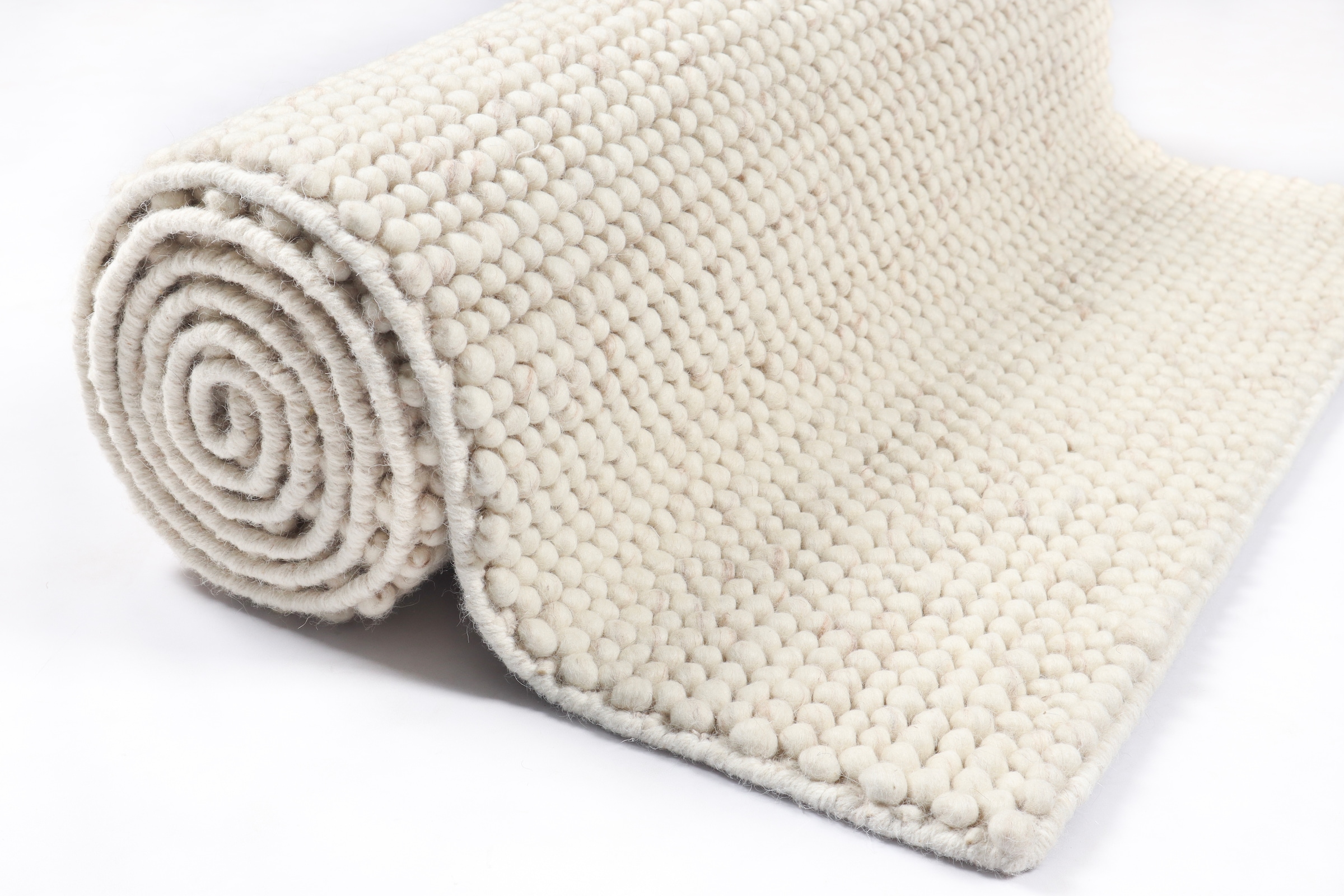 LeGer Home by Lena Gercke Läufer »Ainhoa, Wolle« rechteckig 14 mm Höhe handgewebt, Handweb Teppiche, Wohnzimmer, Schlafzimmer, Esszimmer