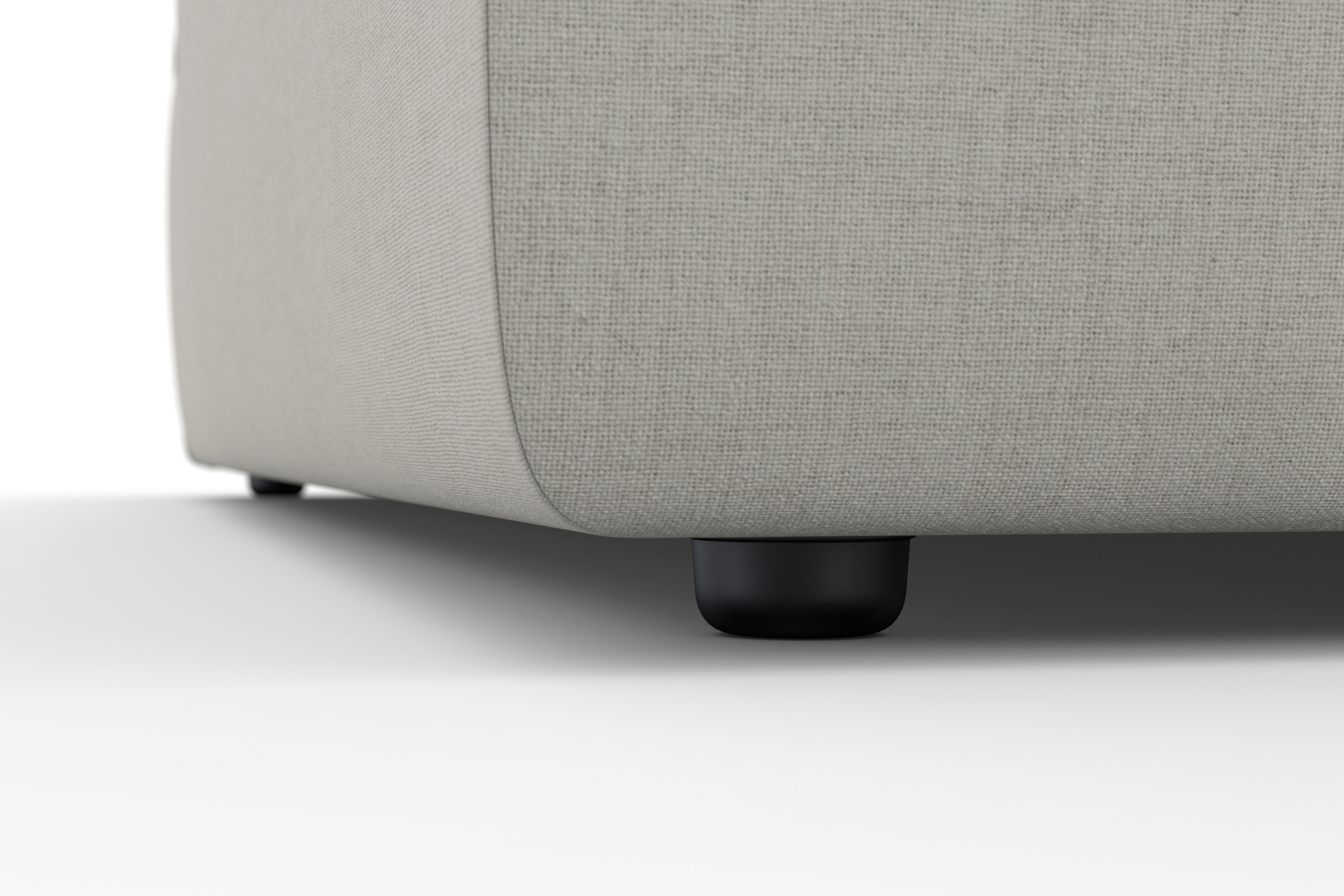RAUM.ID Wohnlandschaft »Merid U-Form, jederzeit durch Module erweiterbar, B/T/H: 367/206/70 cm«, als Modul oder separat verwendbar, für individuelle Zusammenstellung