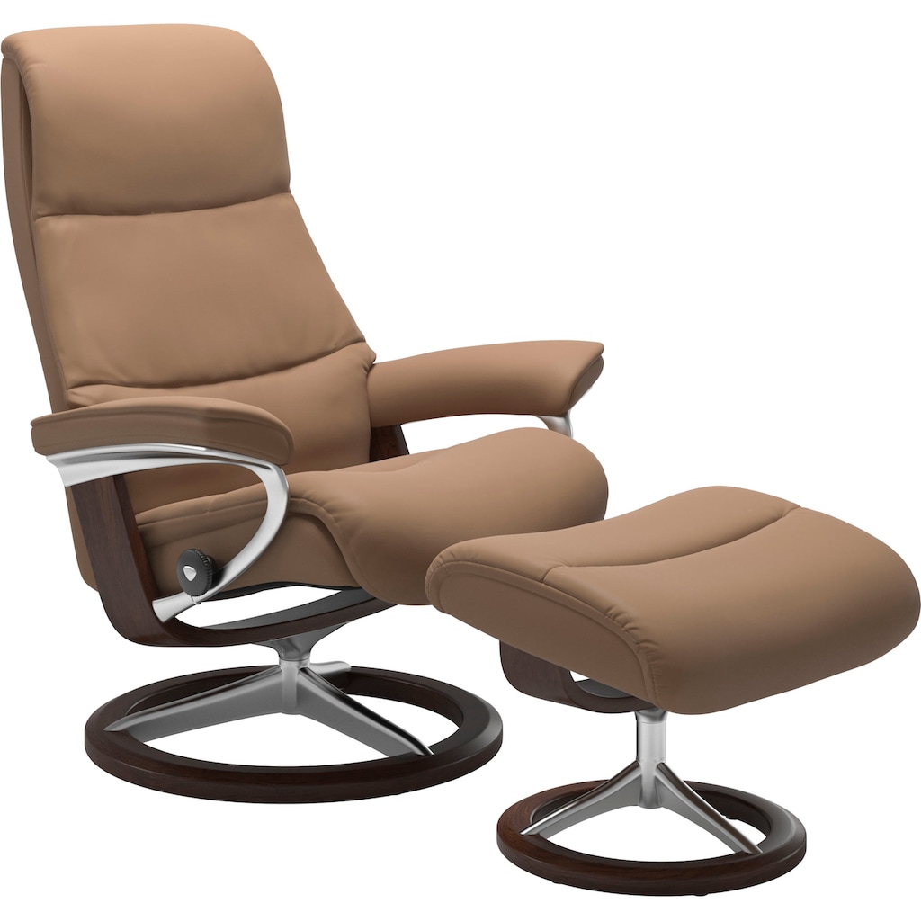 Stressless® Relaxsessel »View«, (Set, Relaxsessel mit Hocker)