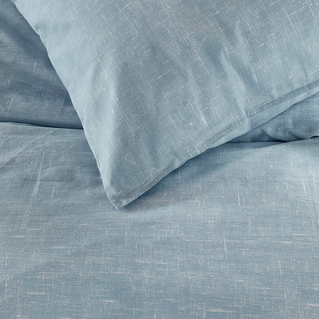 damai Bettwäsche »Ebba mit Struktur-Effekt«, in eleganten Farben, 100% Baumwolle, mit Reißverschluss