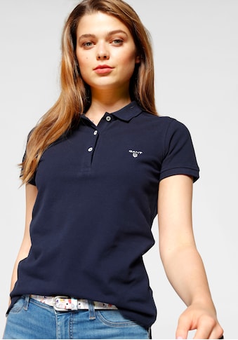 Gant Poloshirt, mit Kontrast Logo-Stickerei auf der Brust kaufen