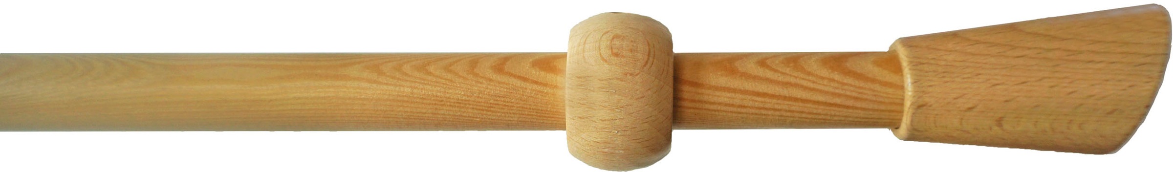 GARESA Gardinenstange »Digo«, 1 läufig-läufig, Fixmaß, Fixlänge 120, 160, 200 cm, mit Ringe