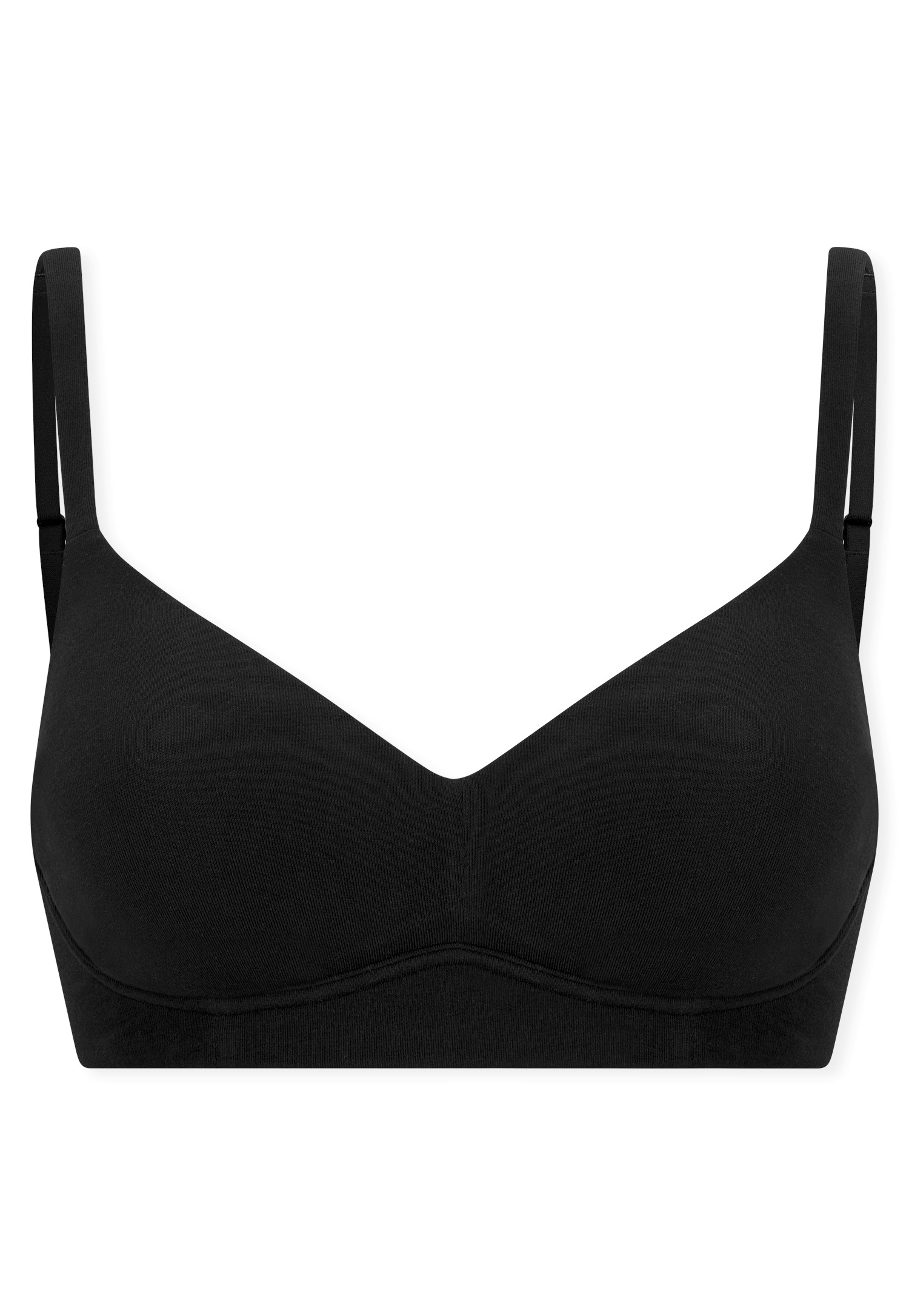 Schiesser Soft-BH »Unique Cotton« mit Schale, bügellos, Baumwollmischung