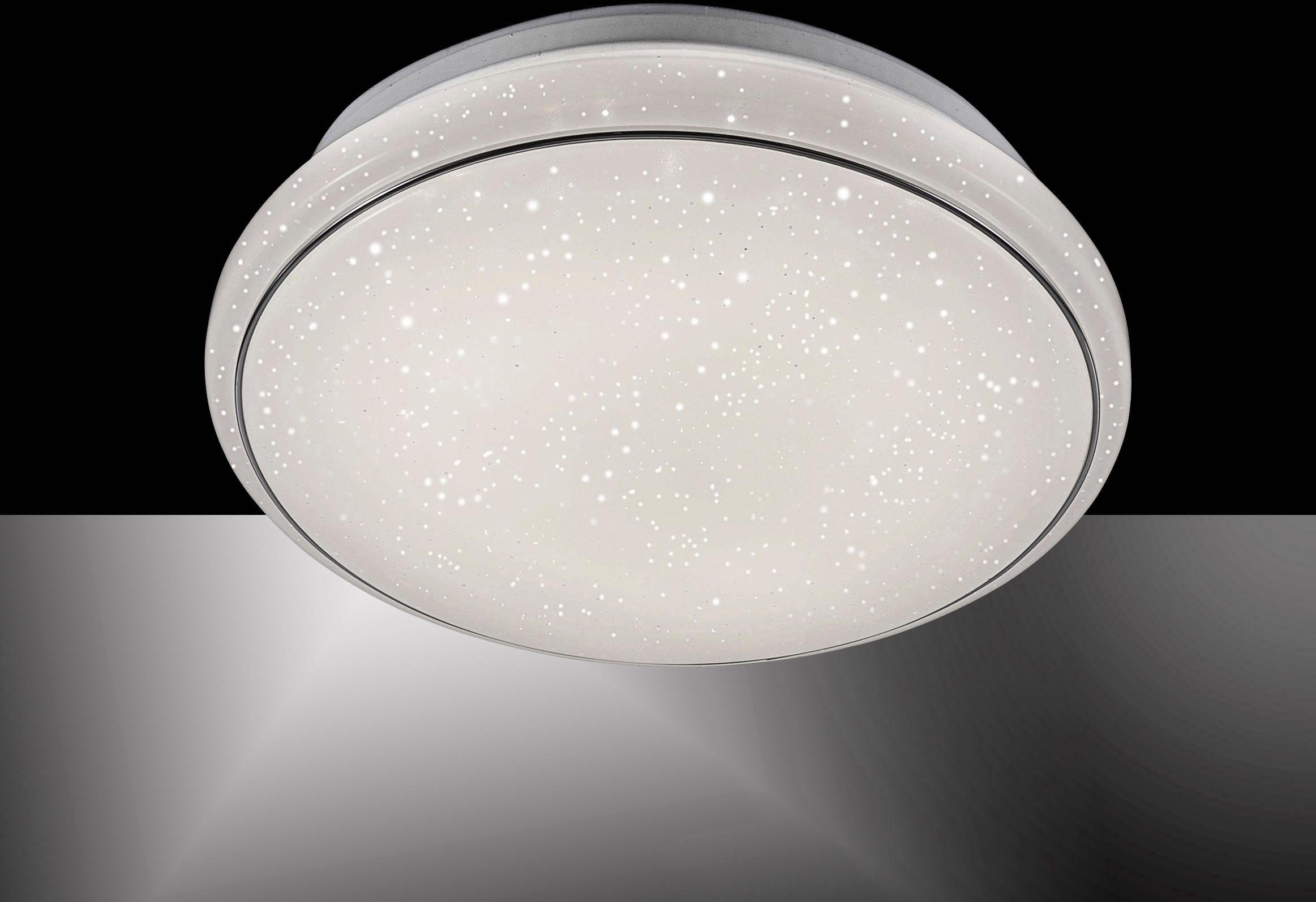 JUST LIGHT Deckenleuchte »JUPITER« LED-Board 1 Stk. Neutralweiß | Tageslichtweiß | Warmweiß 3-Stufen CCT - Farbtemperaturregelung (3000K/4000K/5000K)