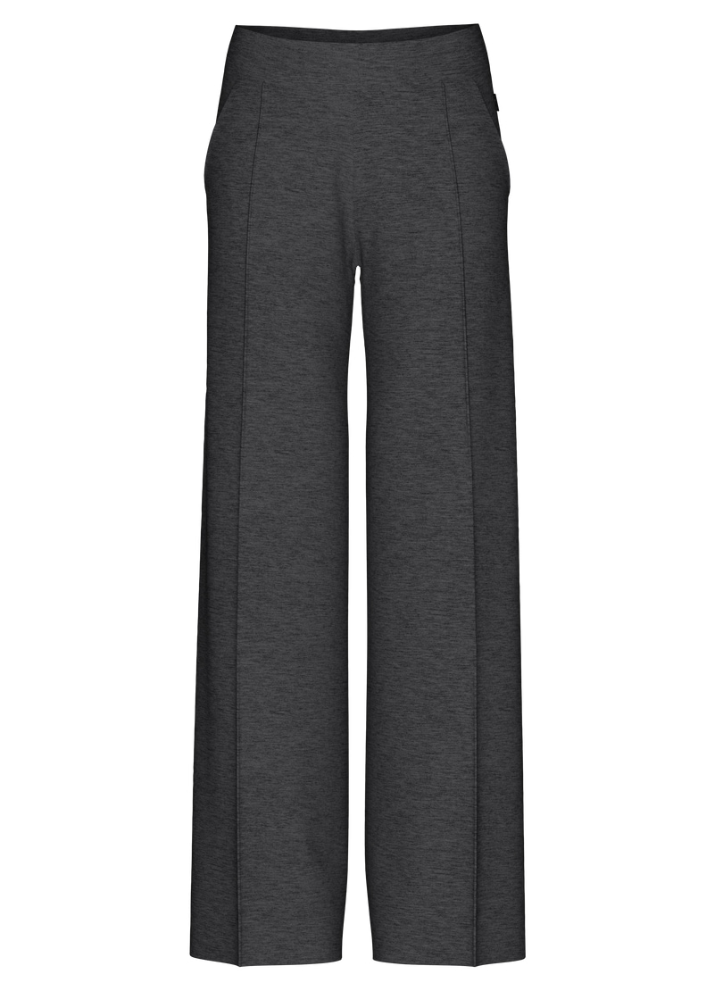 Trigema Jerseyhose »TRIGEMA Jogginghose mit weitem Bein«