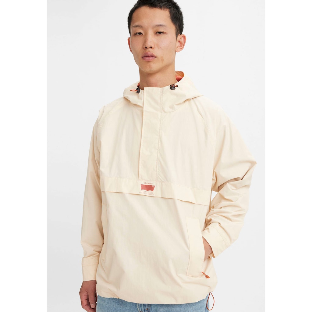 Levi's® Windbreaker »STOCKTON«, mit Kapuze, mit farbigem Innenfutter