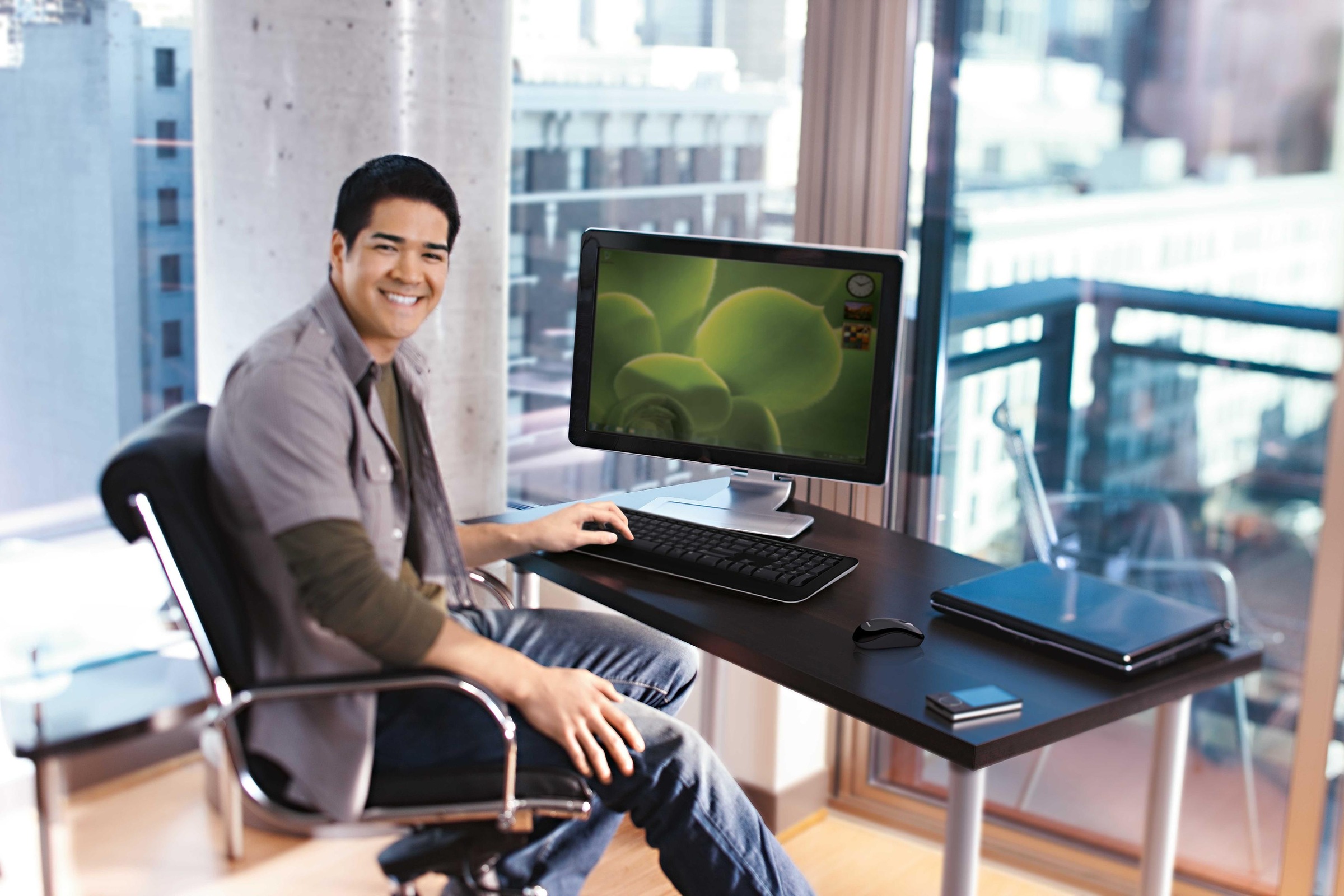 Microsoft Tastatur- und Maus-Set »Wireless Desktop 850«