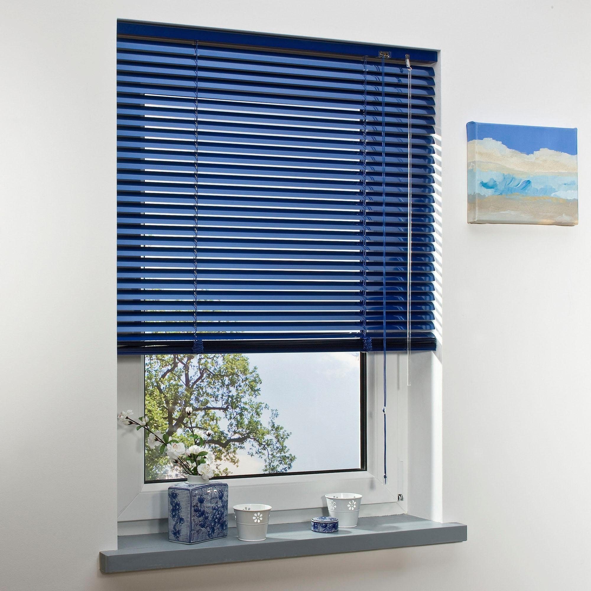 Liedeco Jalousie »Aluminium-Jalousie« mit Bohren freihängend Aluminium