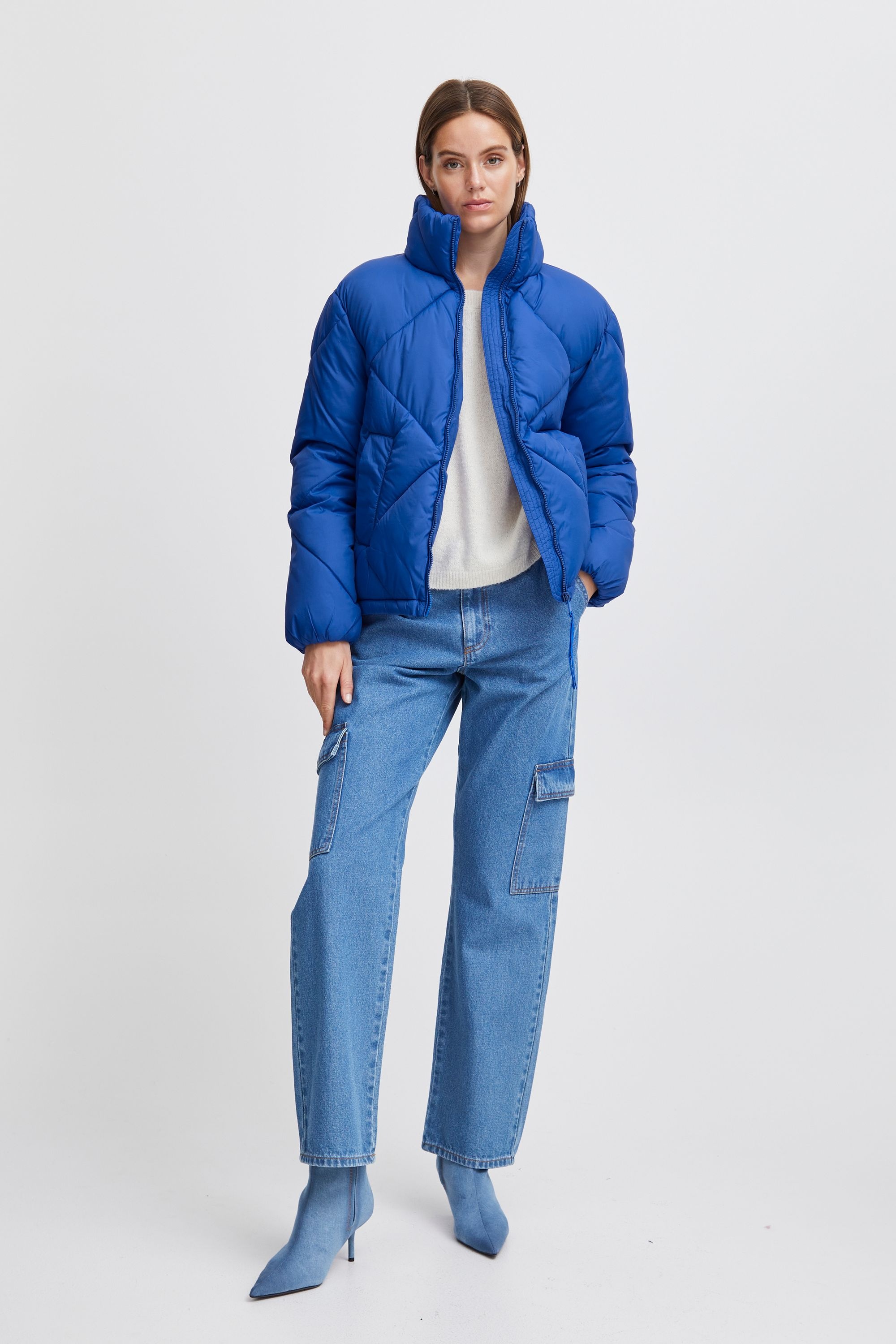 b.young Steppjacke »Steppjacke BYBomina«, ohne Kapuze