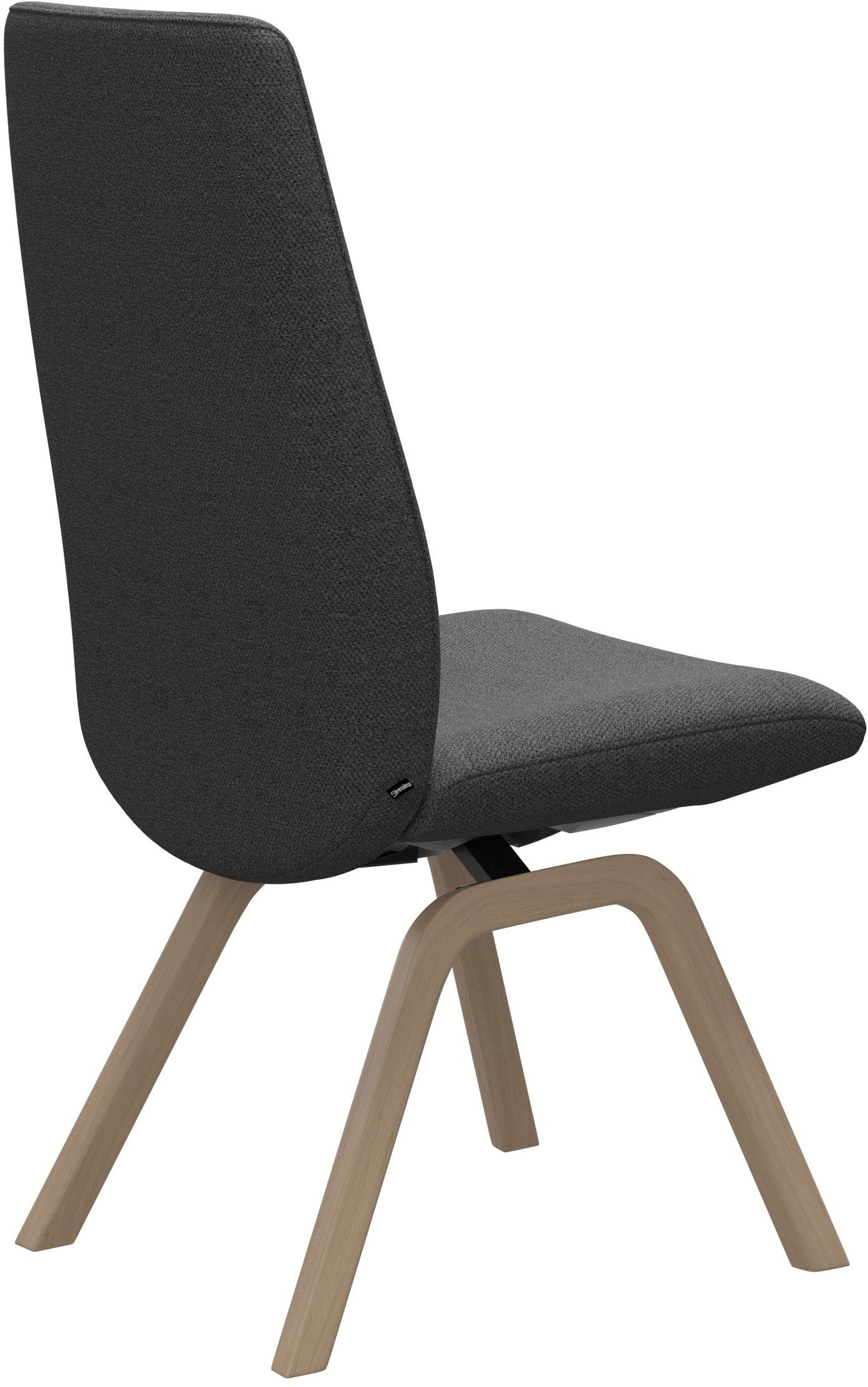 Stressless® Polsterstuhl »Laurel«, ROHLEDER Stoff Q2 FARON, High Back, Größe L, mit schräggestellten Beinen in Eiche natur