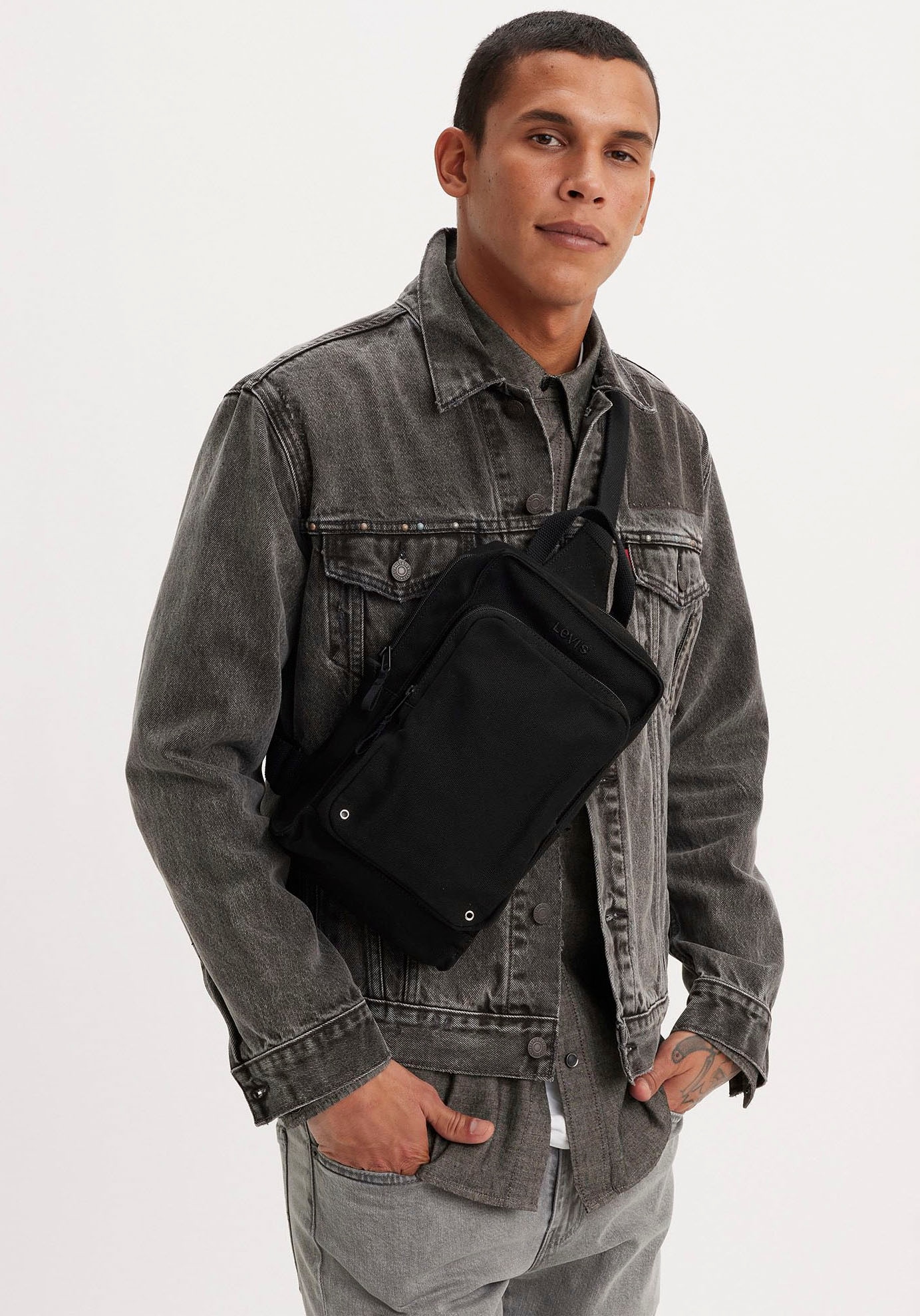 Levi's® Umhängetasche »NS ZIP SLING«, Freizeittasche Schultertasche