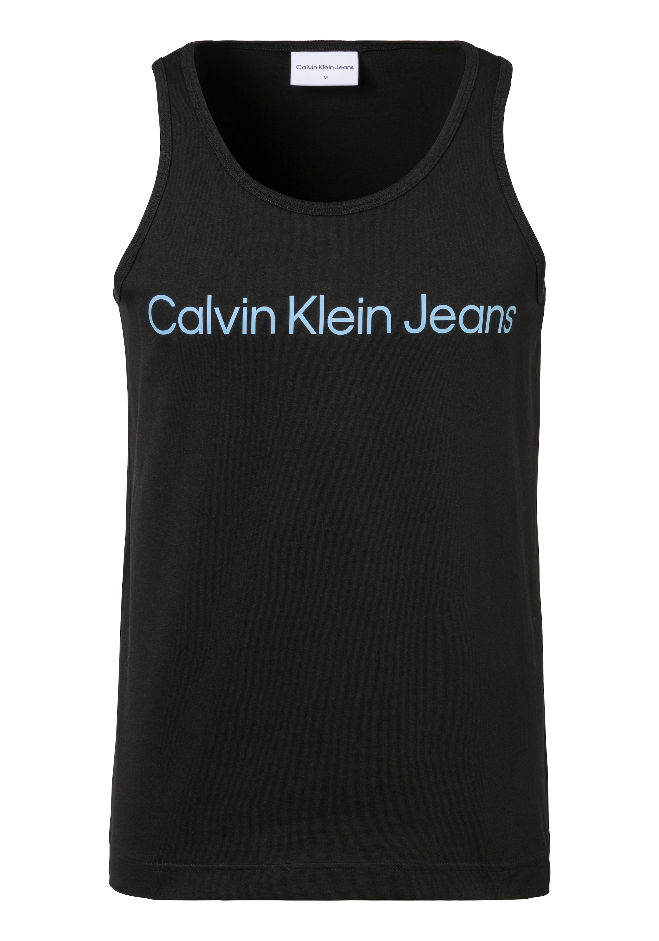 Kurzarmshirt, mit Calvin Klein Jeans Logoprint