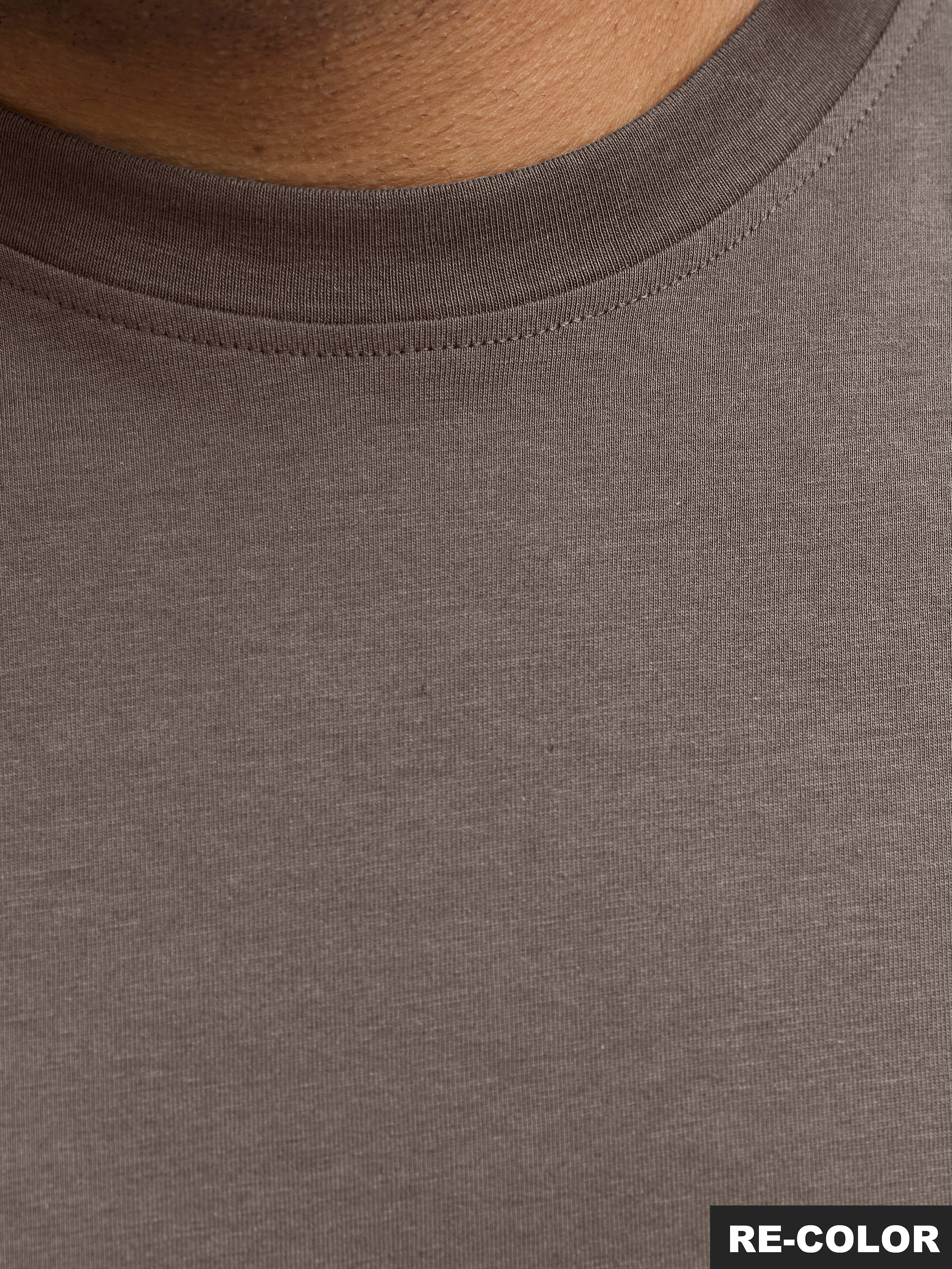 Jack & Jones PlusSize Rundhalsshirt »JJESTAR JJ TEE SS NOOS PLS« Baumwolle, regular fit