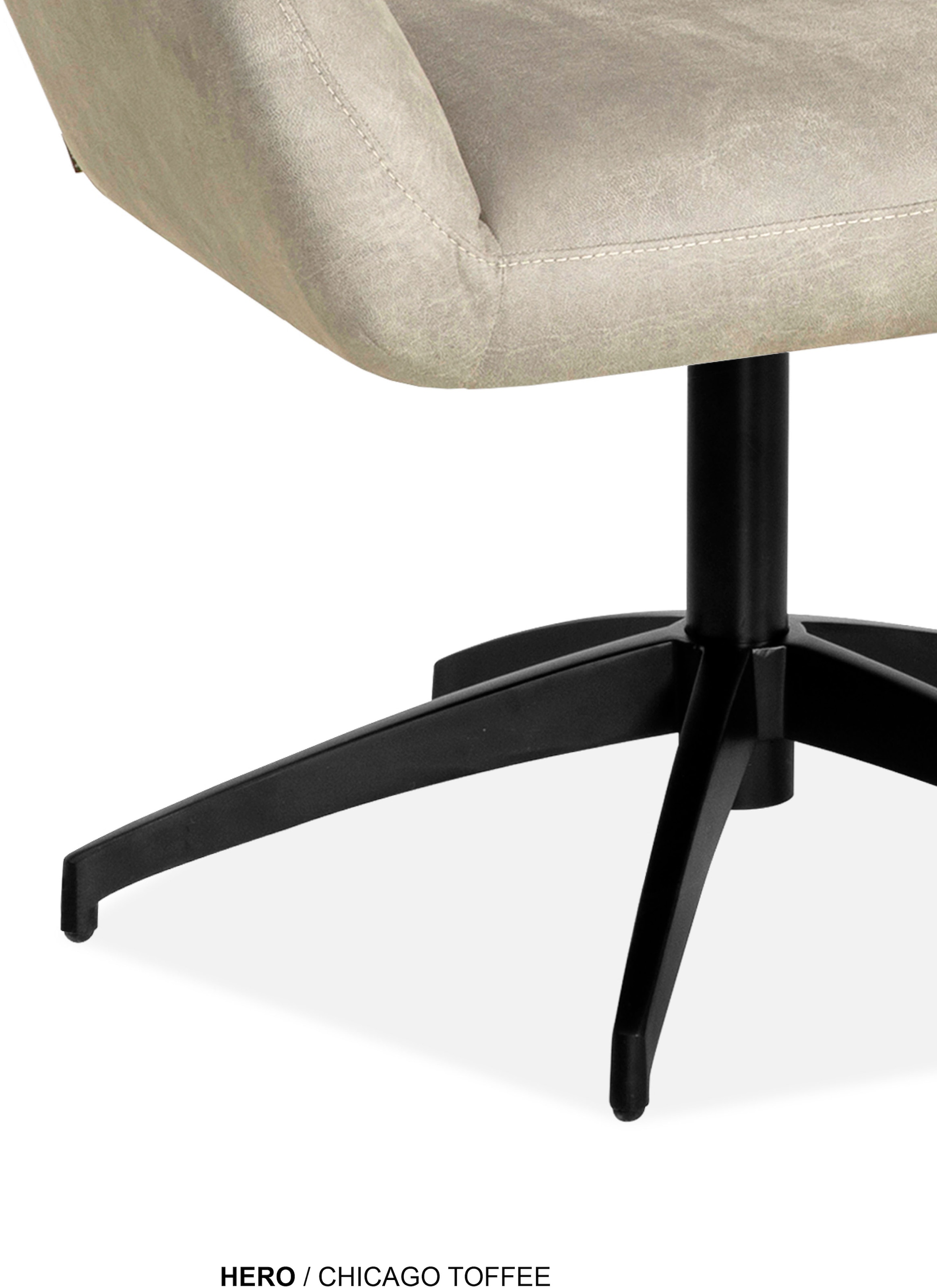 OMG Design Esszimmerstuhl »Hero« (Set) 2 Stk.bequemer Sessel, mit Drehgestell