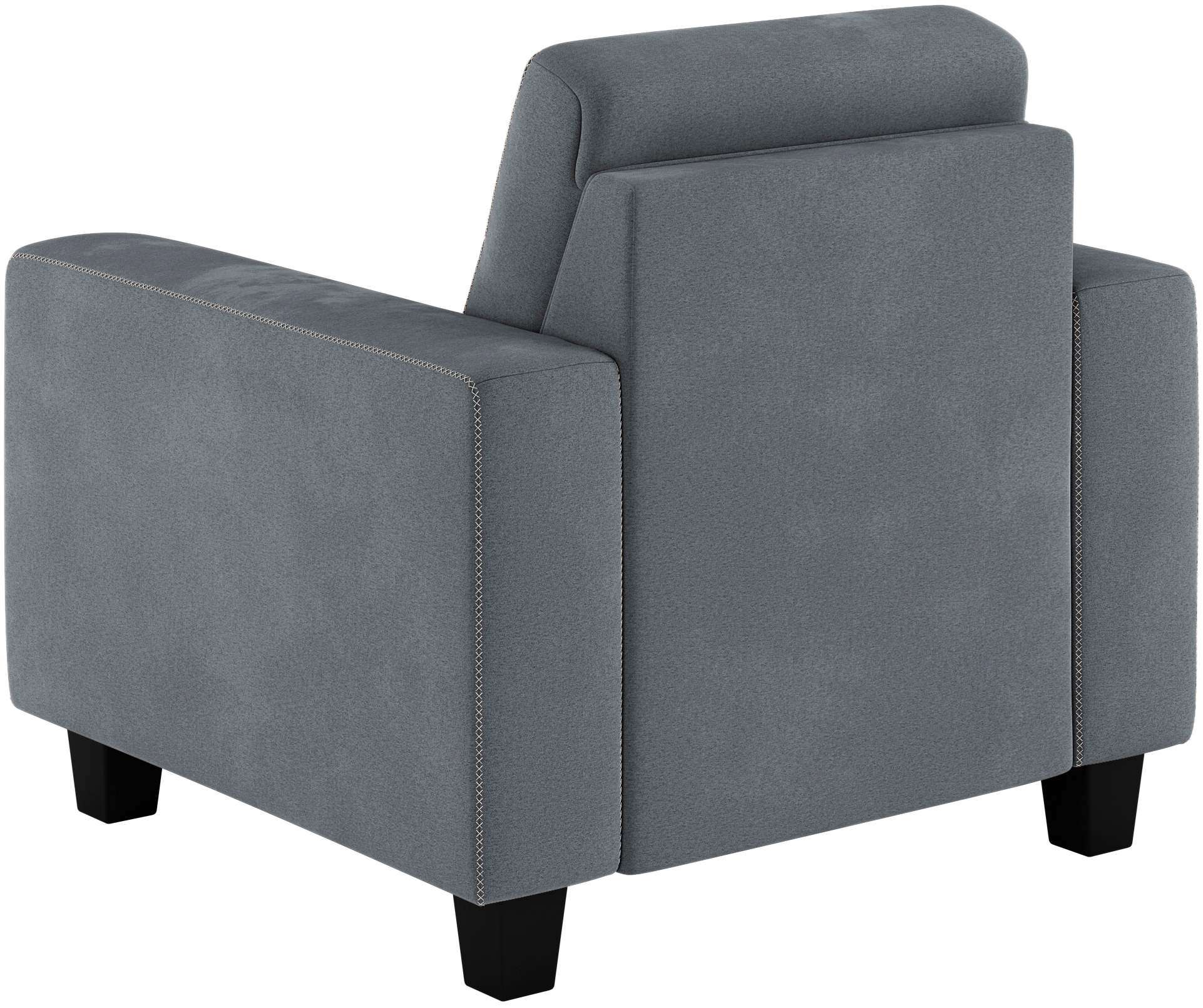 PLACES OF STYLE Sessel »Varese« Kreuznaht in beige