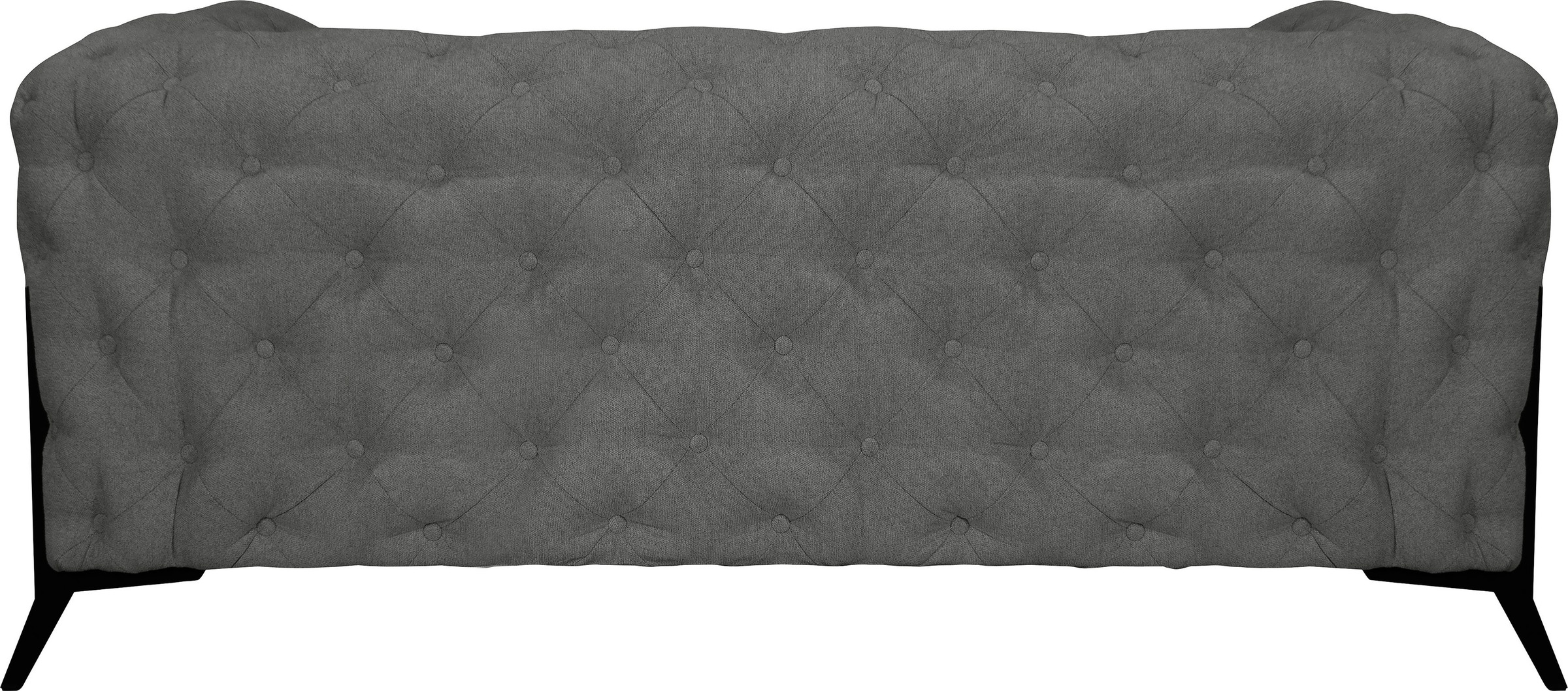 Leonique Chesterfield-Sofa »Amaury«, aufwändige Knopfheftung, moderne Chesterfield Optik, Fußfarbe wählbar