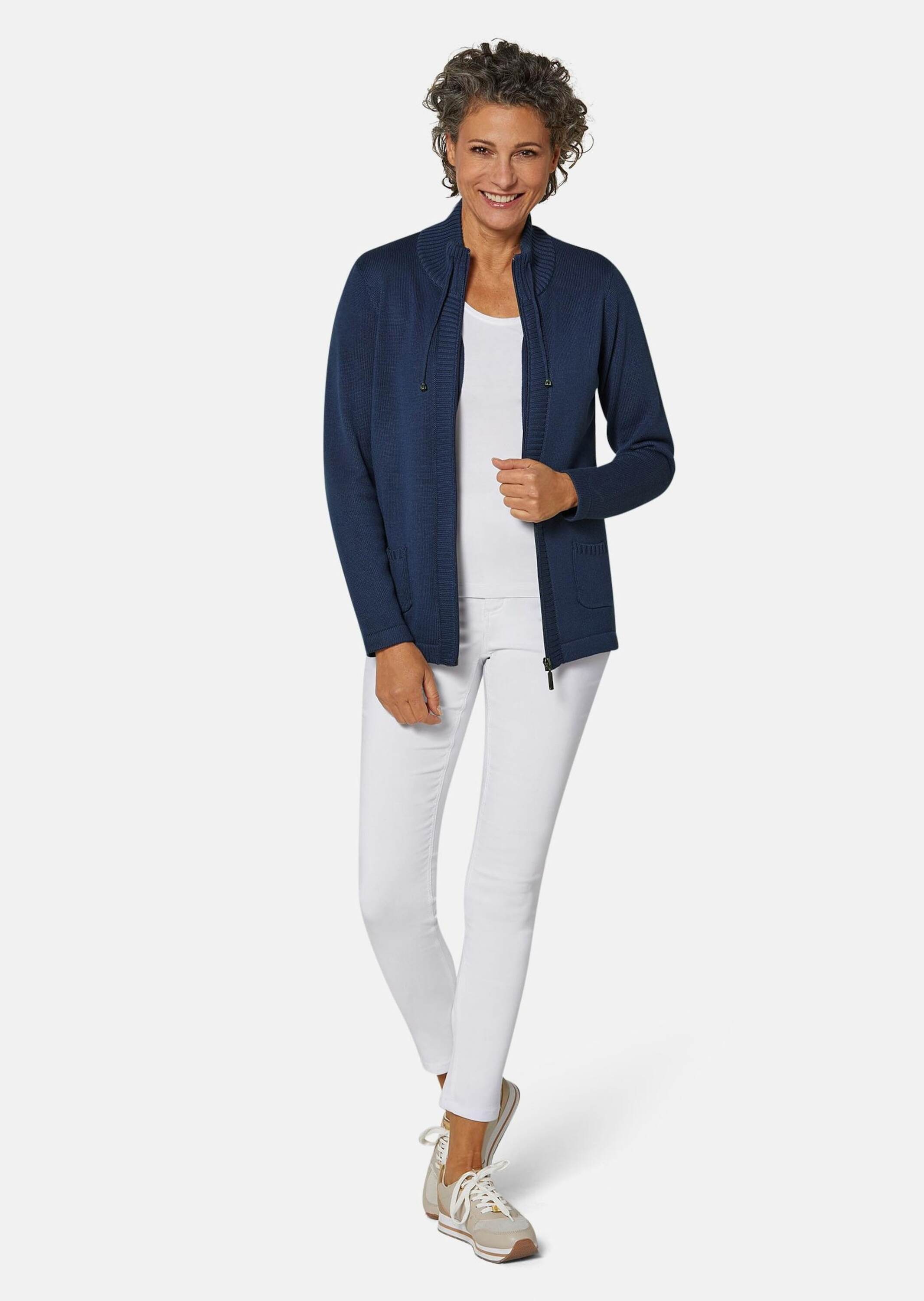 GOLDNER Strickjacke »Sportliche Strickjacke«
