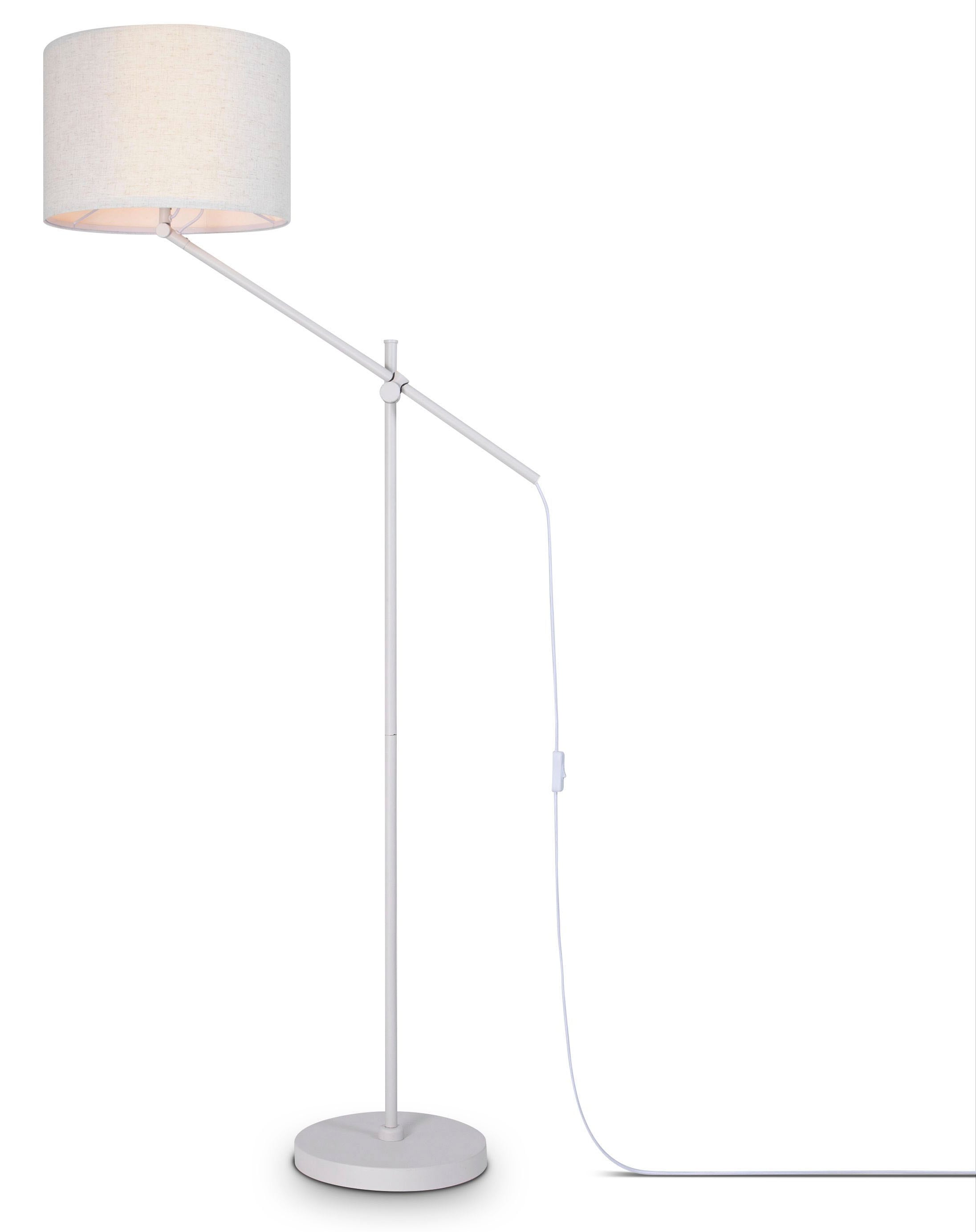 Paco Home Stehlampe »TOM«, 1 flammig, Leuchtmittel E27 | ohne Leuchtmittel, mit kompatiblen Dimmer und Leuchtmittel
