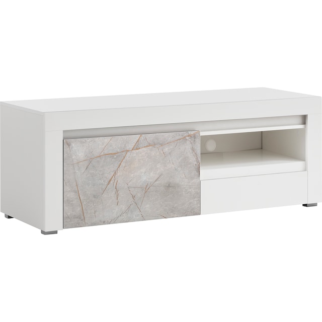 Home affaire Lowboard »Stone Marble«, mit einem edlen Marmor-Optik Dekor,  Breite 140 cm bestellen | UNIVERSAL