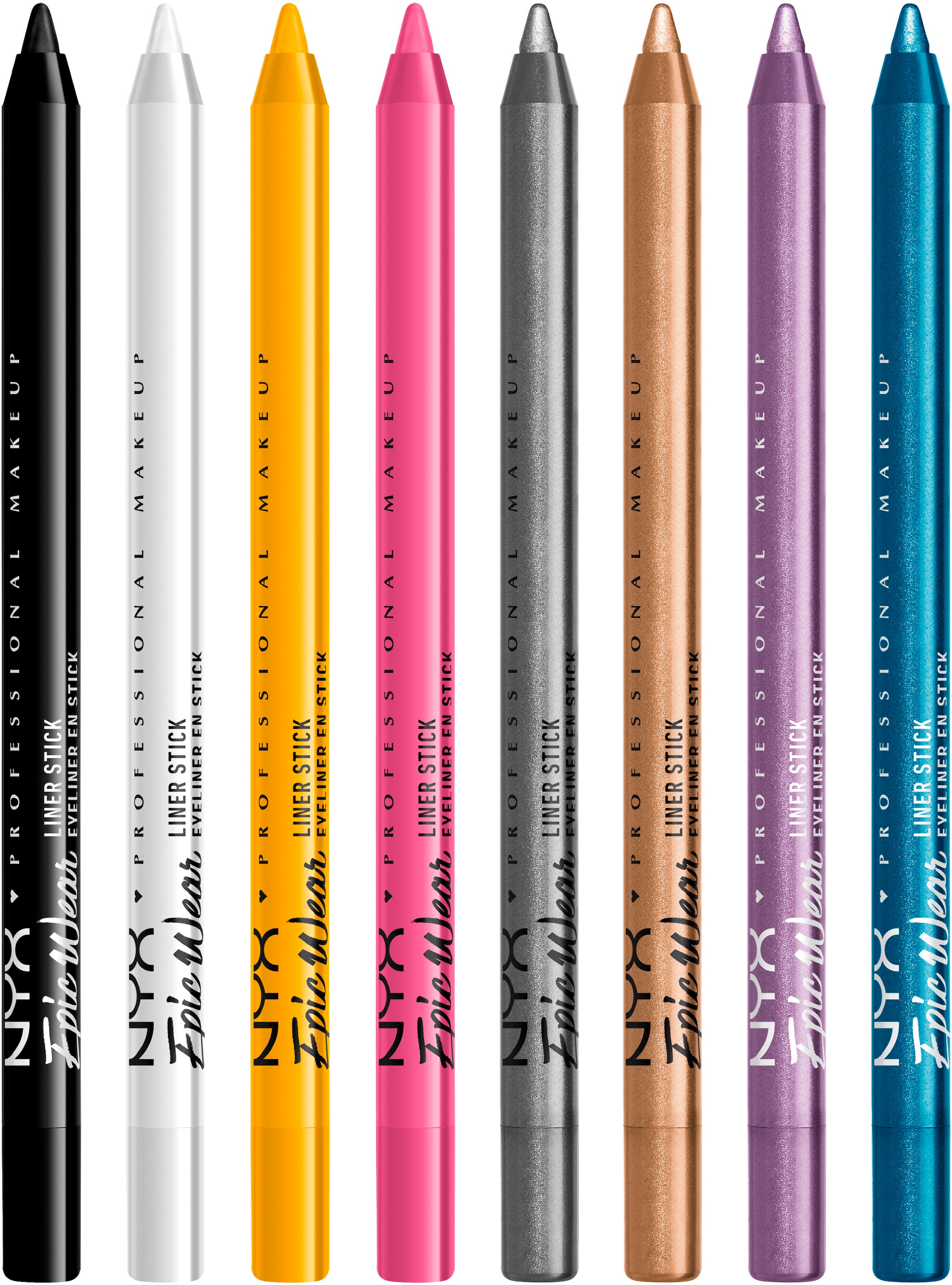 NYX Eyeliner »Professional Makeup Epic Wear Liner Stick«, mit kräftiger Pigmentierung