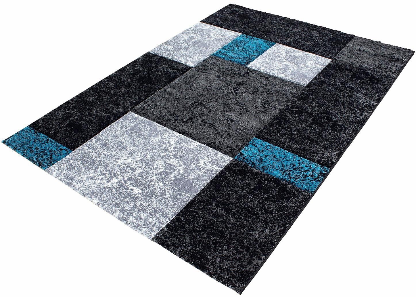 Ayyildiz Teppiche Teppich »Hawaii 1330« rechteckig 13 mm Höhe Läufer, handgearbeiteter Konturenschnitt, Wohnzimmer