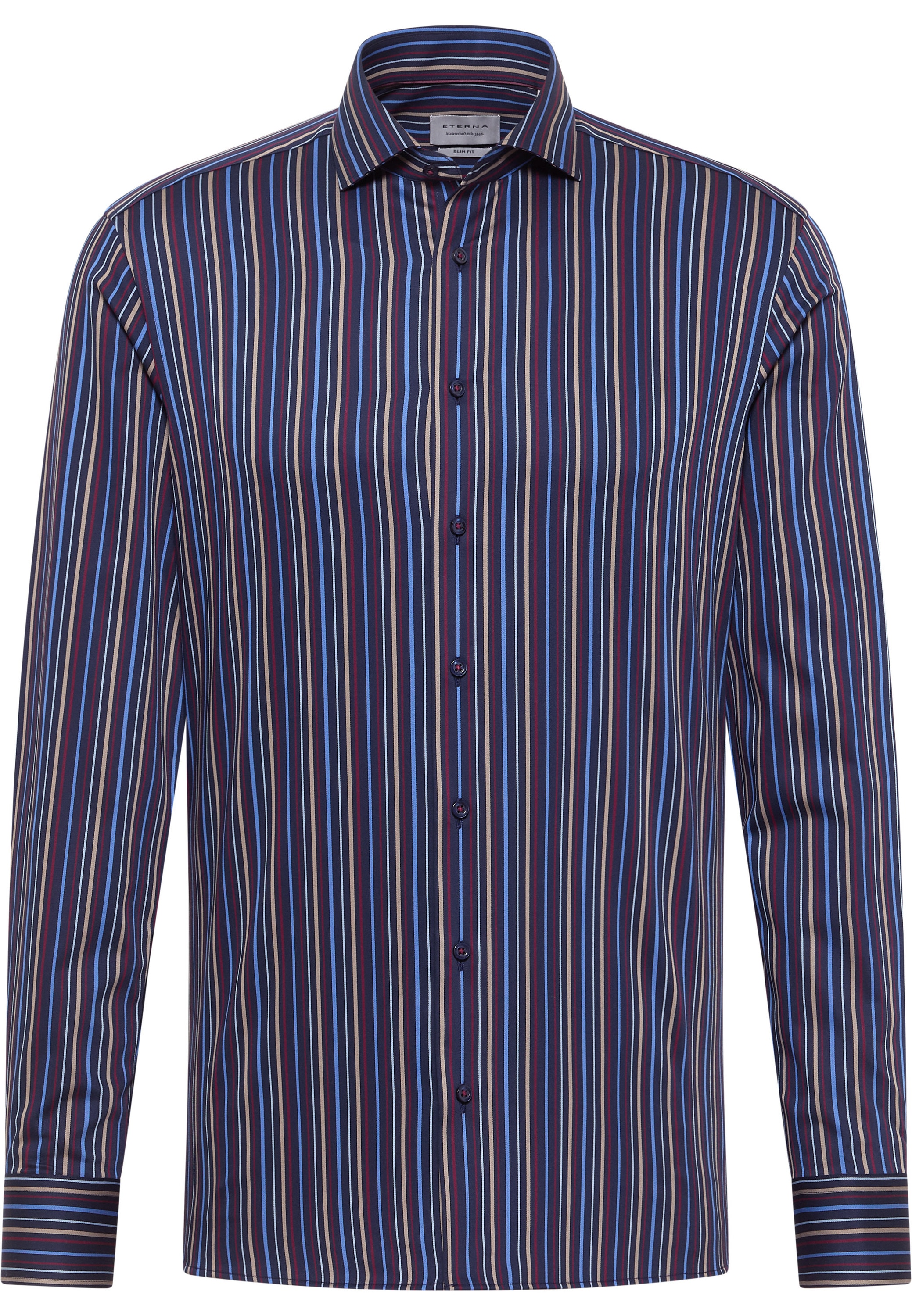 Eterna Langarmhemd »SLIM FIT« NON IRON (bügelfrei)