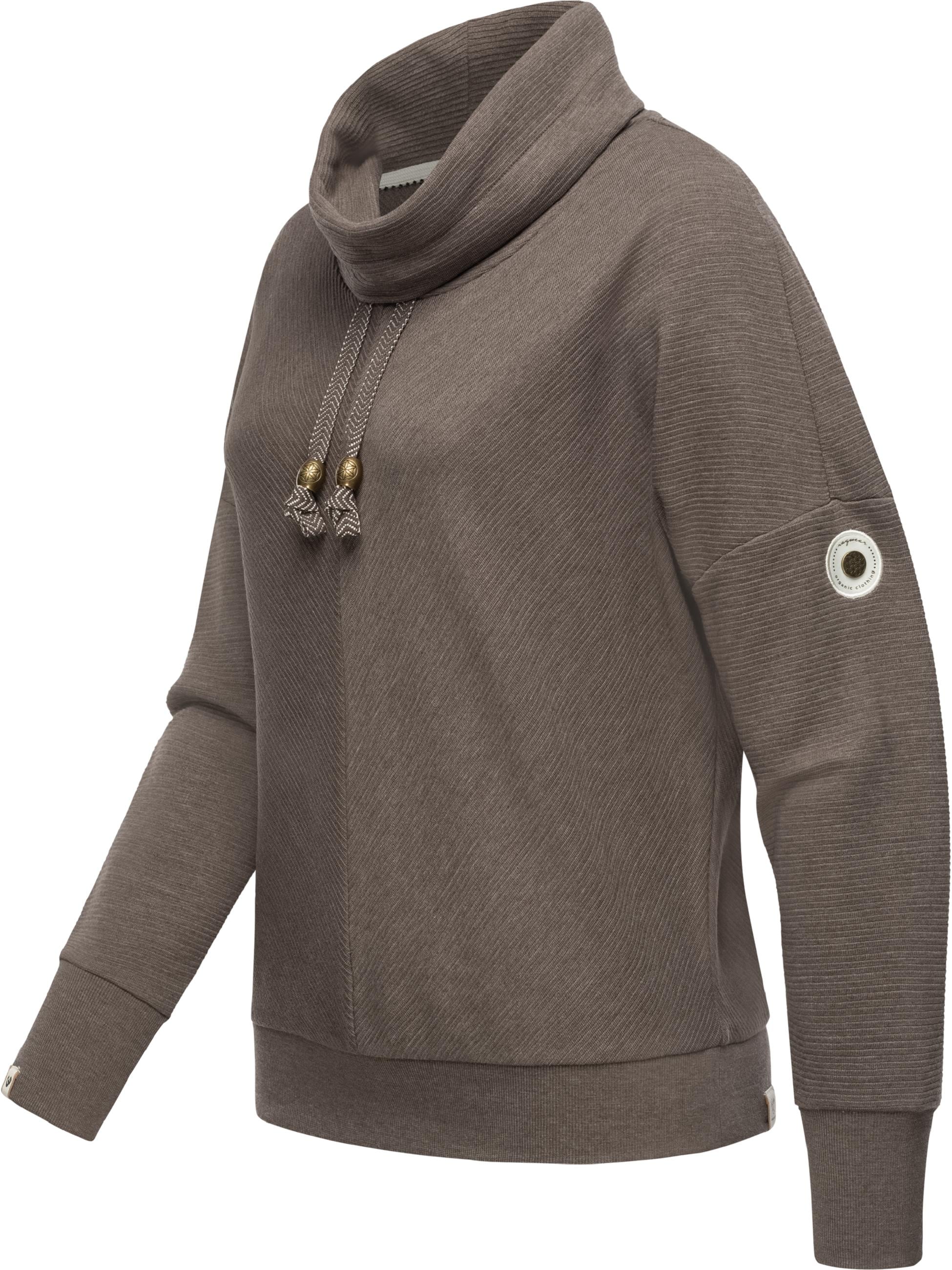 Ragwear Sweater »Sweater Balancia Organic«, Damen Hoodie aus Bio-Baumwolle im Oversize-Schnitt