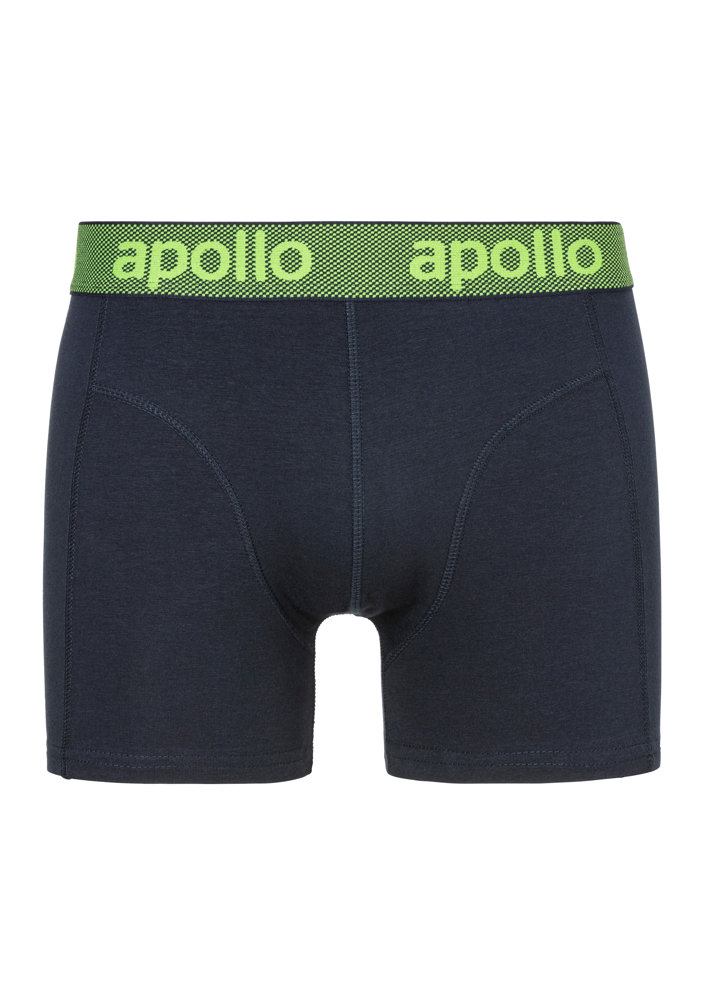 Apollo Boxer »MEN BOXERSHORTS«, (3er Pack), mit hohem Baumwollanteil, elastisch und gut an den Körper anpassend